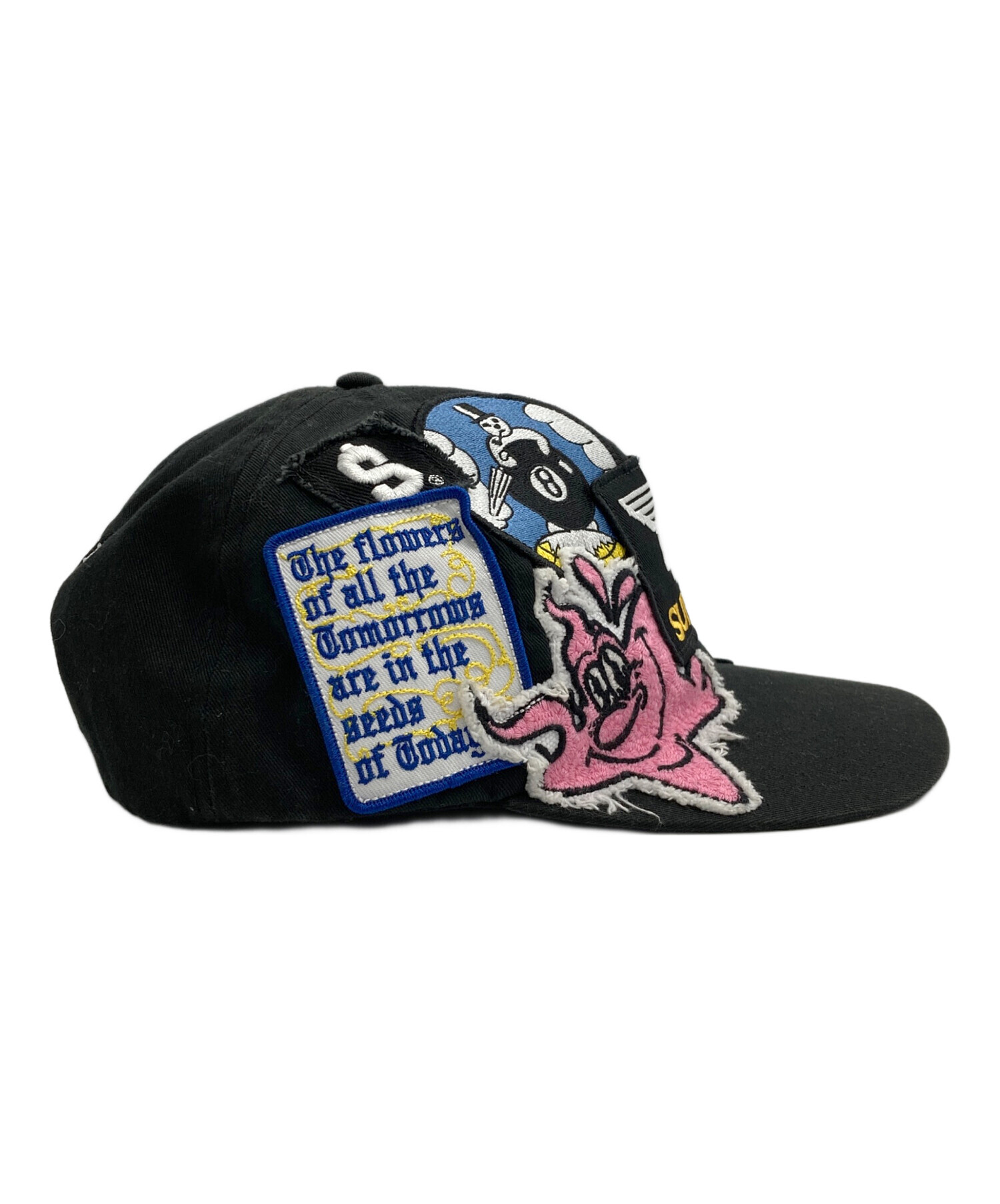 中古・古着通販】SUPREME (シュプリーム) Patches 6-Panel ブラック
