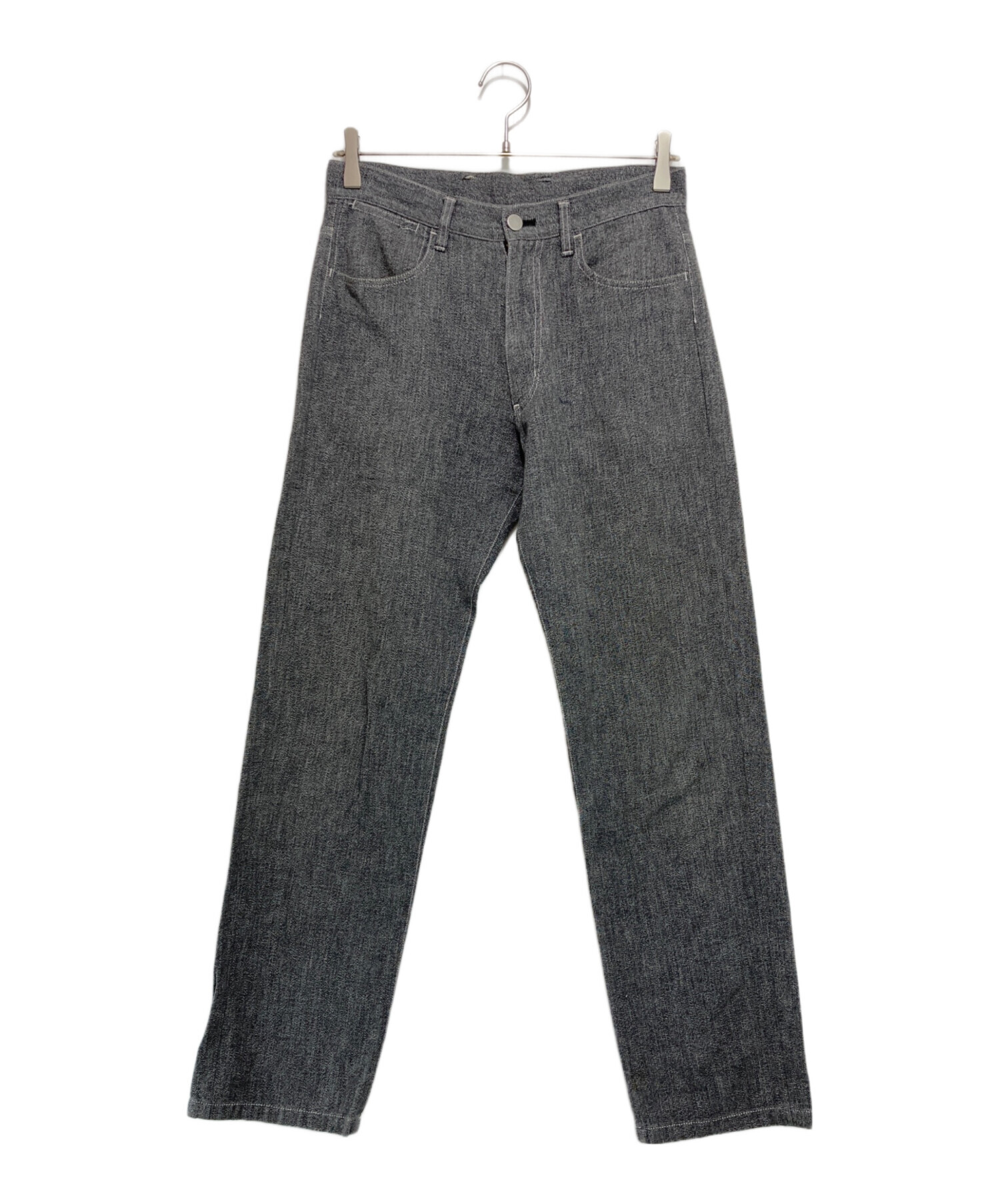 18AW ISSEY MIYAKE MEN 素材切り替え テーパードパンツ 中古・古着通販】ISSEY MIYAKE MEN (イッセイミヤケメン) [古着]90's