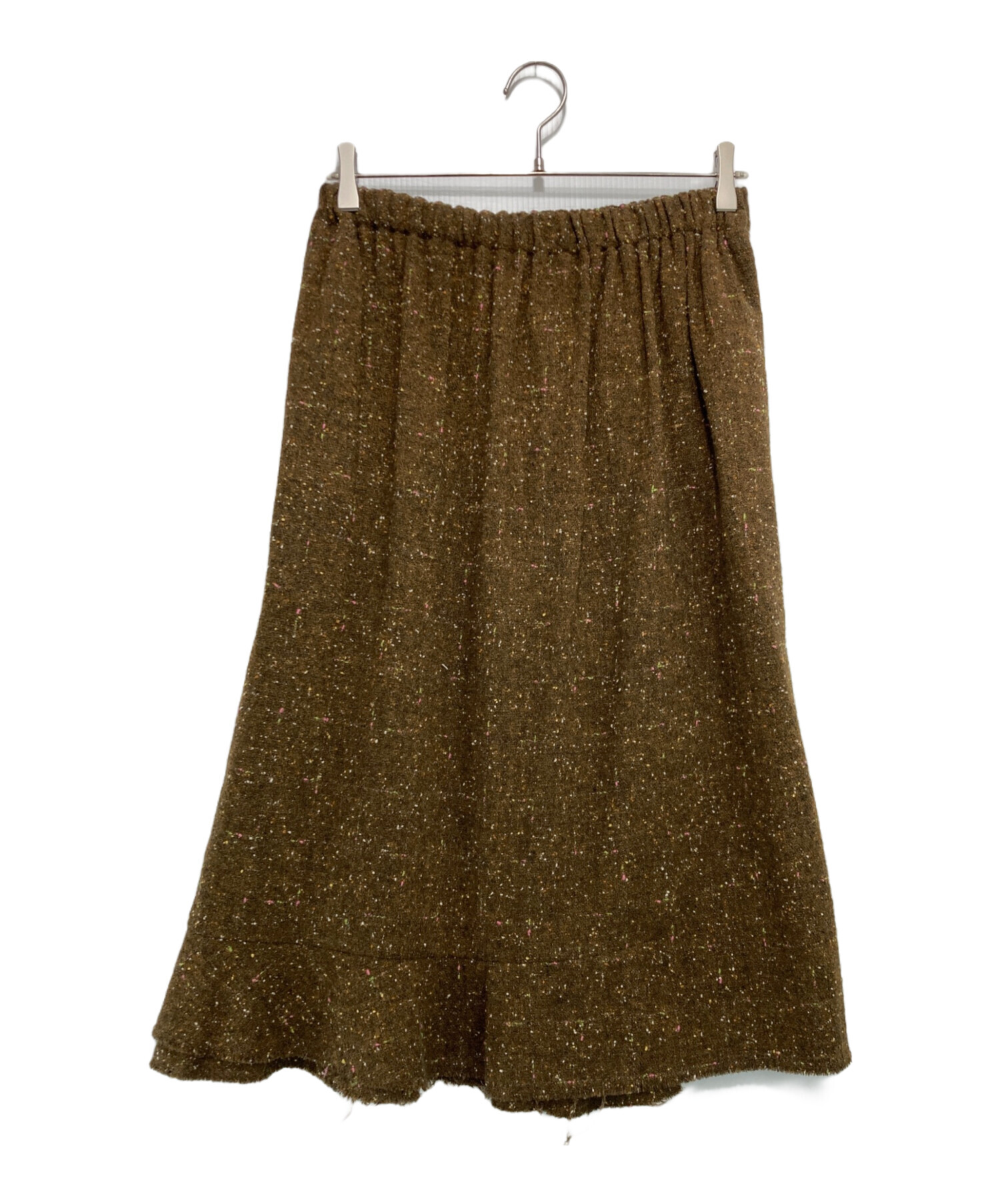 robe de chambre コムデギャルソン　シルク　スカート　フラワー robe de chambre コムデギャルソン シルク スカート フラワー