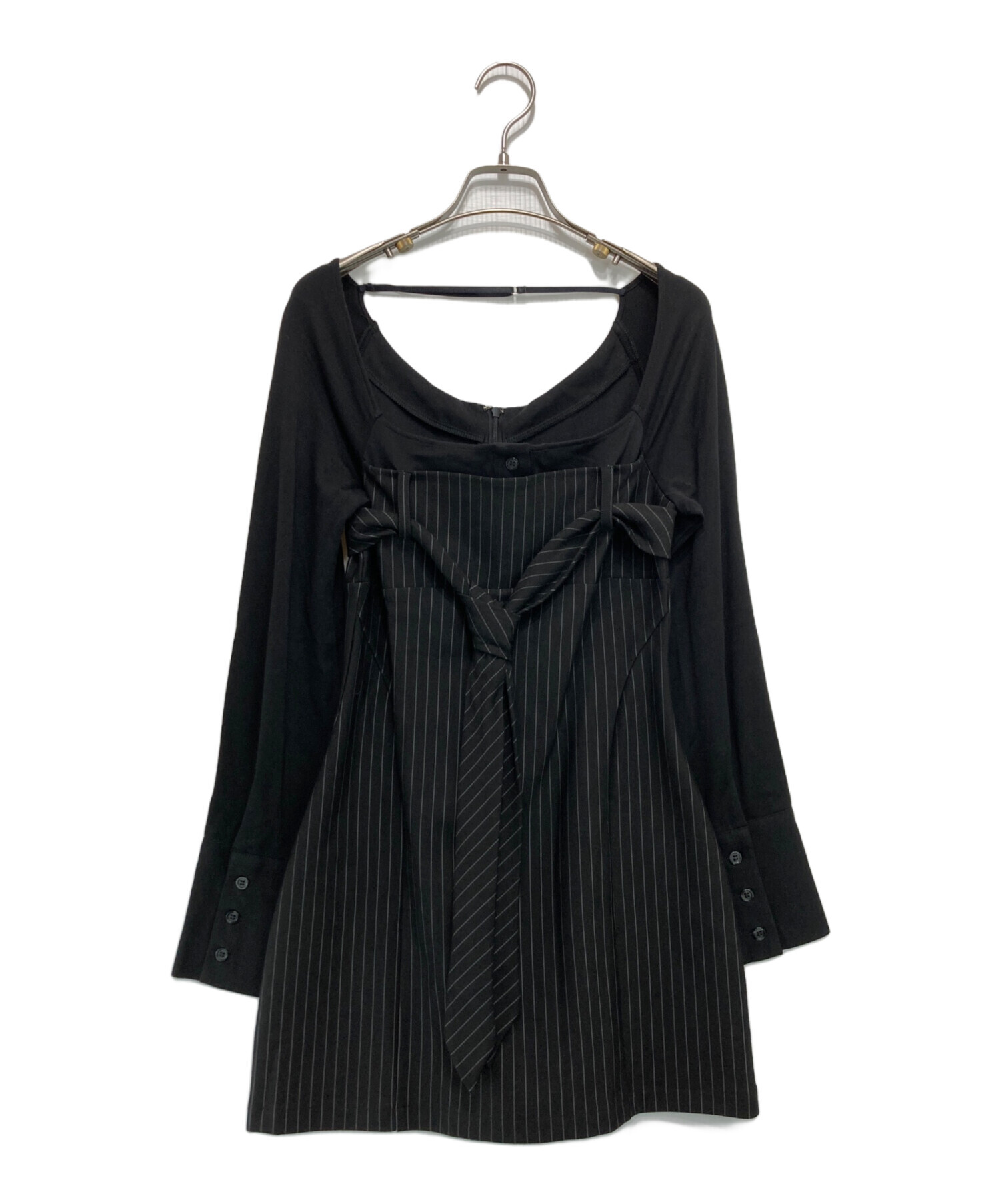 中古・古着通販】melt the lady (メルトザレディ) nack tie mini dress