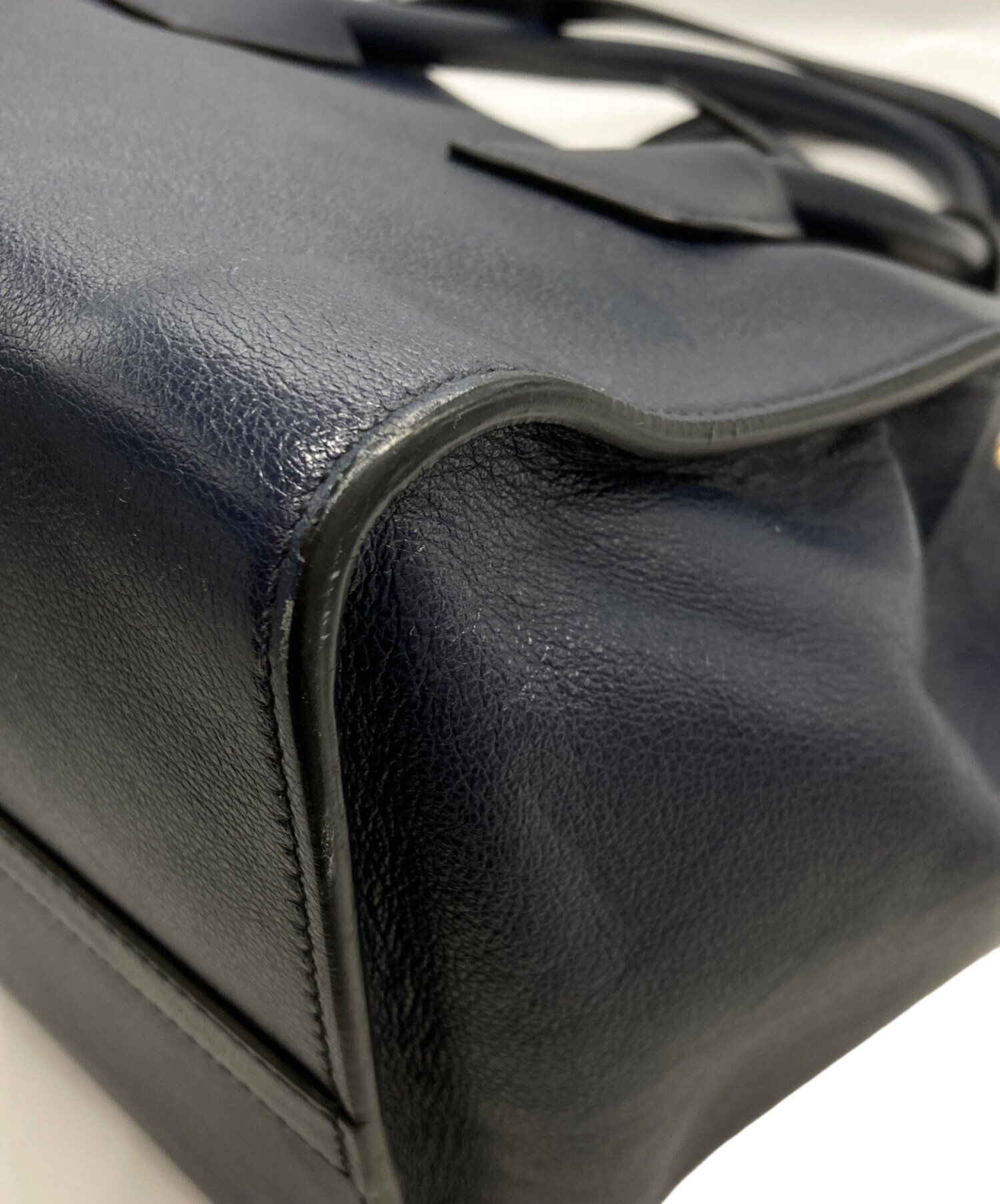 中古・古着通販】PRADA (プラダ) GLACE CALF 2wayトートバッグ