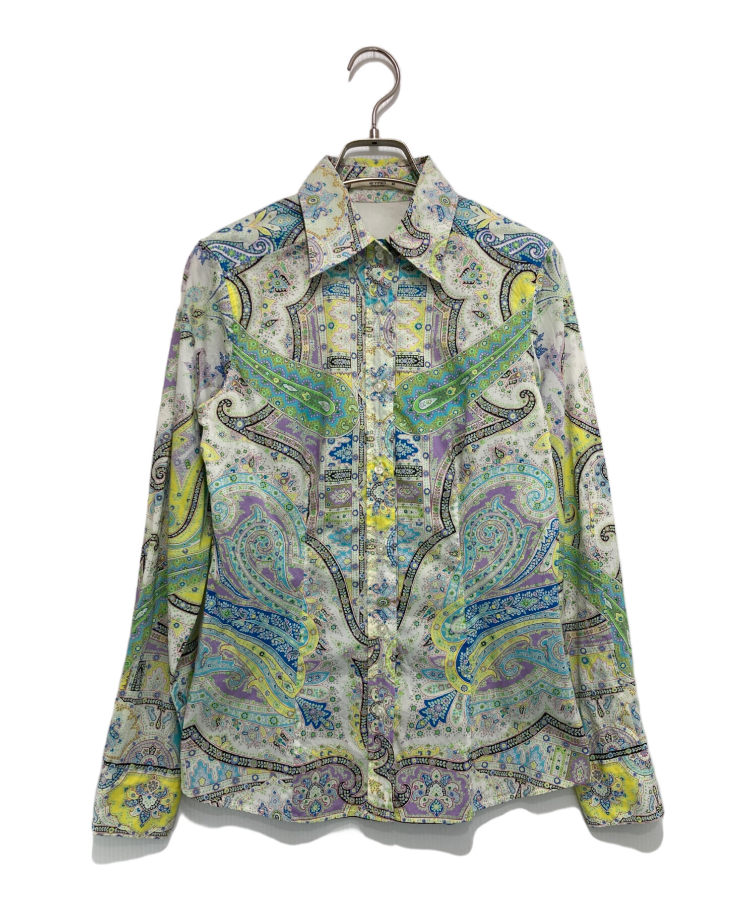 中古・古着通販】ETRO (エトロ) ペイズリー柄長袖シャツ マルチカラー