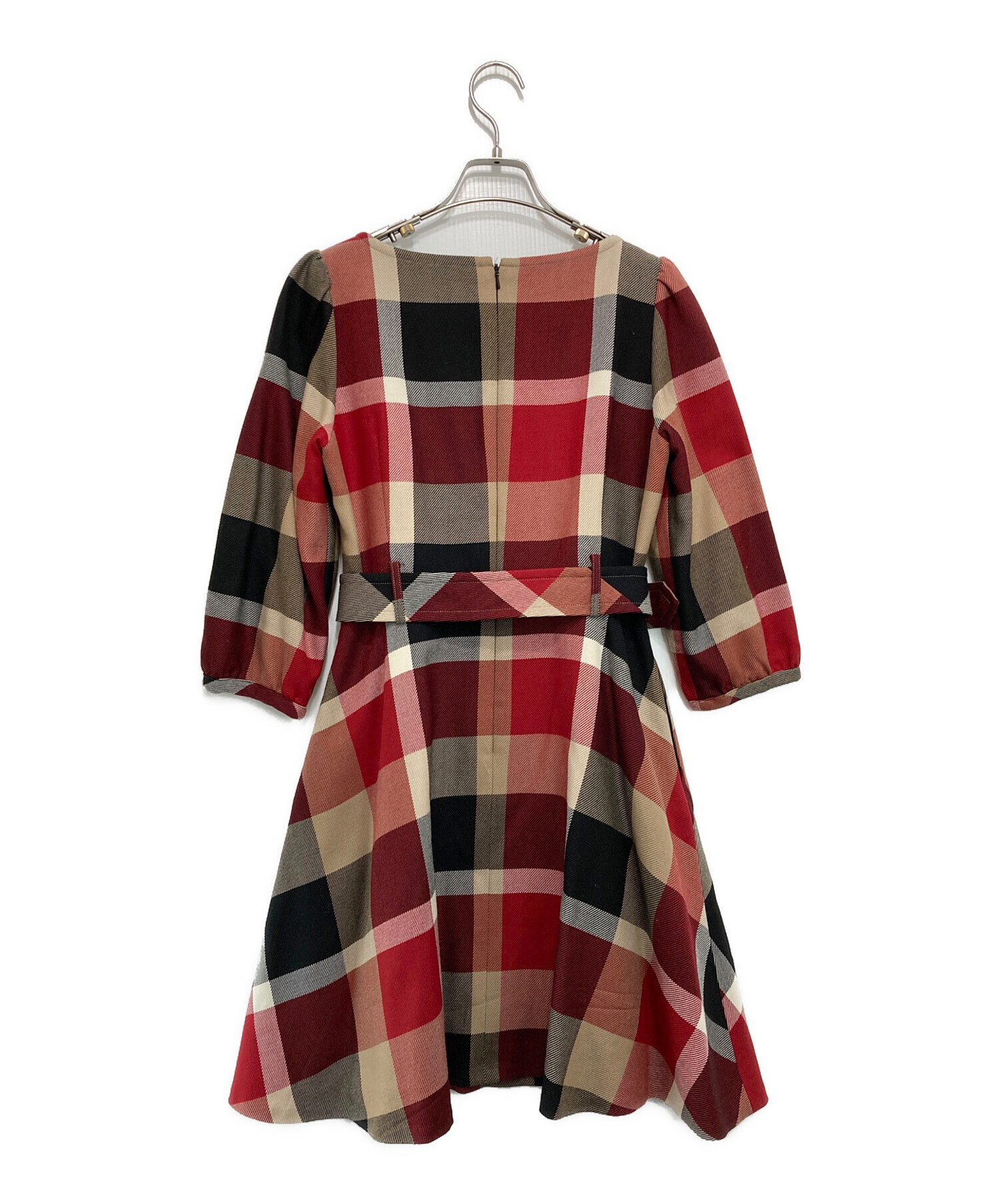 BLUE LABEL CRESTBRIDGE ワンピース RED 38 BLUE LABEL CRESTBRIDGE