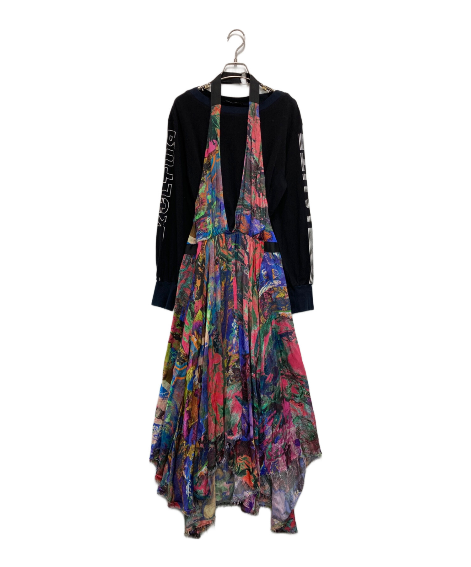 中古・古着通販】DIESEL (ディーゼル) 切替カットソーワンピース