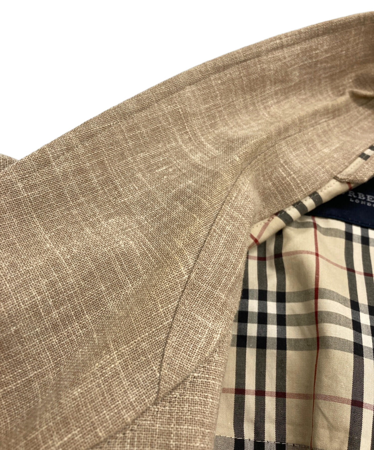 中古・古着通販】BURBERRY LONDON (バーバリーロンドン) ウールリネン 