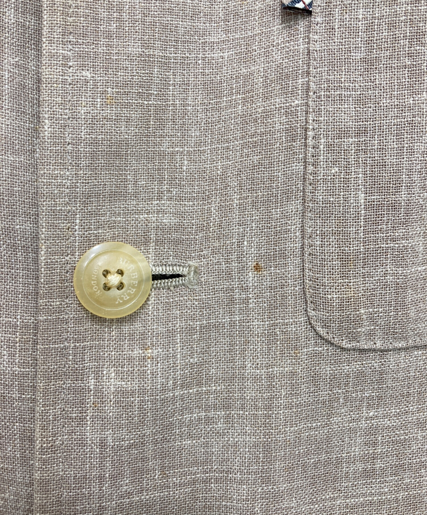 中古・古着通販】BURBERRY LONDON (バーバリーロンドン) ウールリネン 