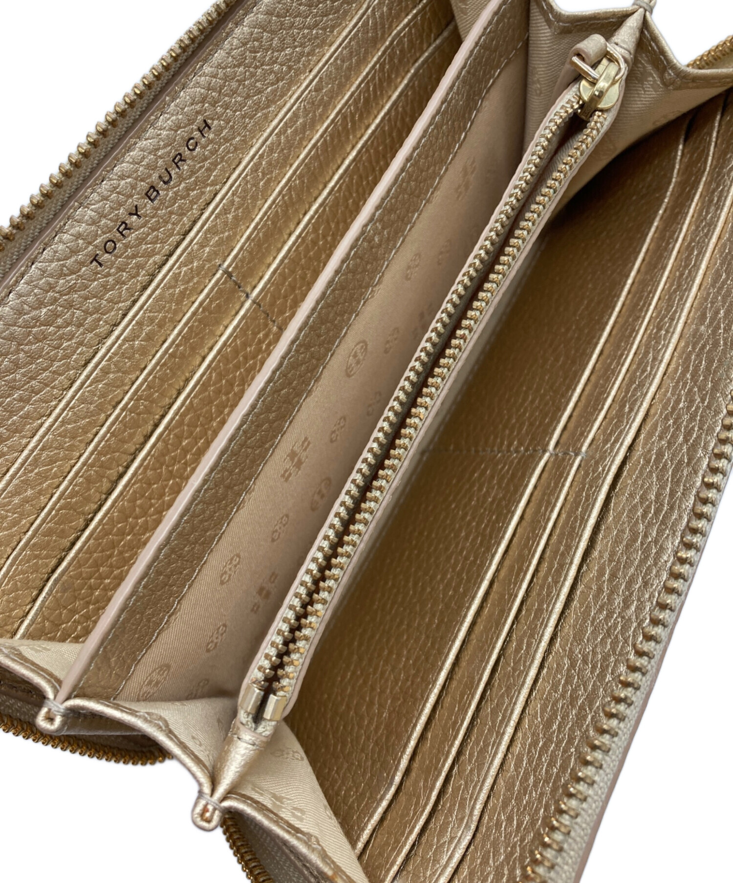 中古・古着通販】TORY BURCH (トリーバーチ) 長財布 ゴールド