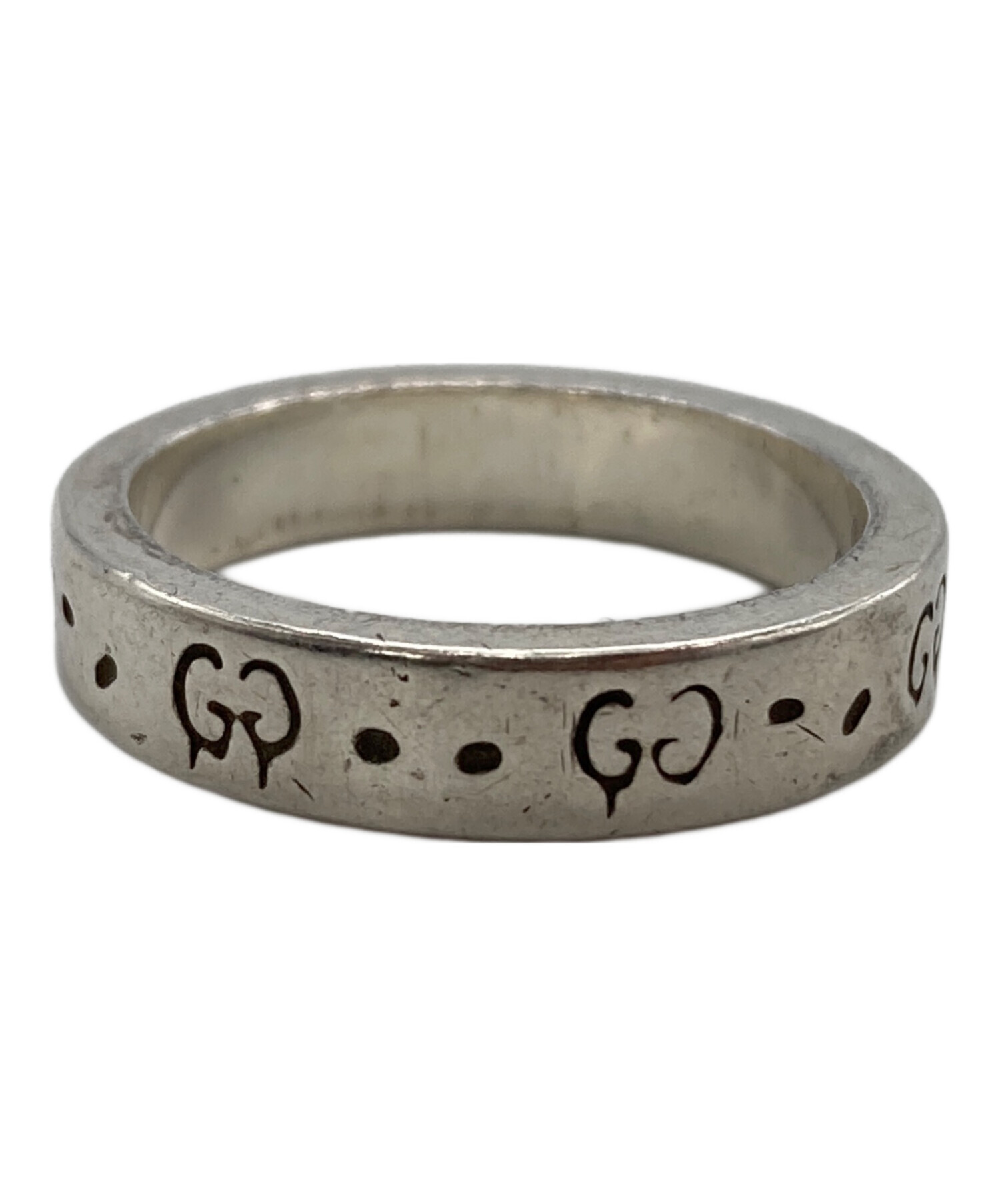 中古・古着通販】GUCCI (グッチ) ゴースト スカル GGシルバーリング