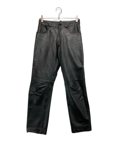 【超レア！】1990年代ポール・スミスコレクションタグ付ヴィンテージレザーパンツ 超レア！】1990年代ポール・スミスコレクションタグ付ヴィンテージ