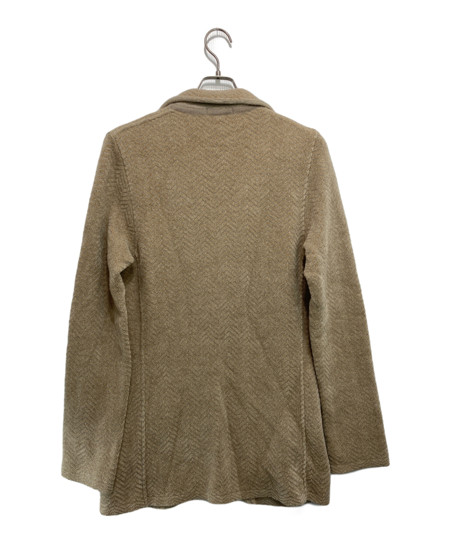 LARDINI ラルディーニ テーラードジャケット M ベージュ 【古着】【中古】【送料無料】 中古・古着通販】LARDINI (ラルディーニ) テーラードジャケット