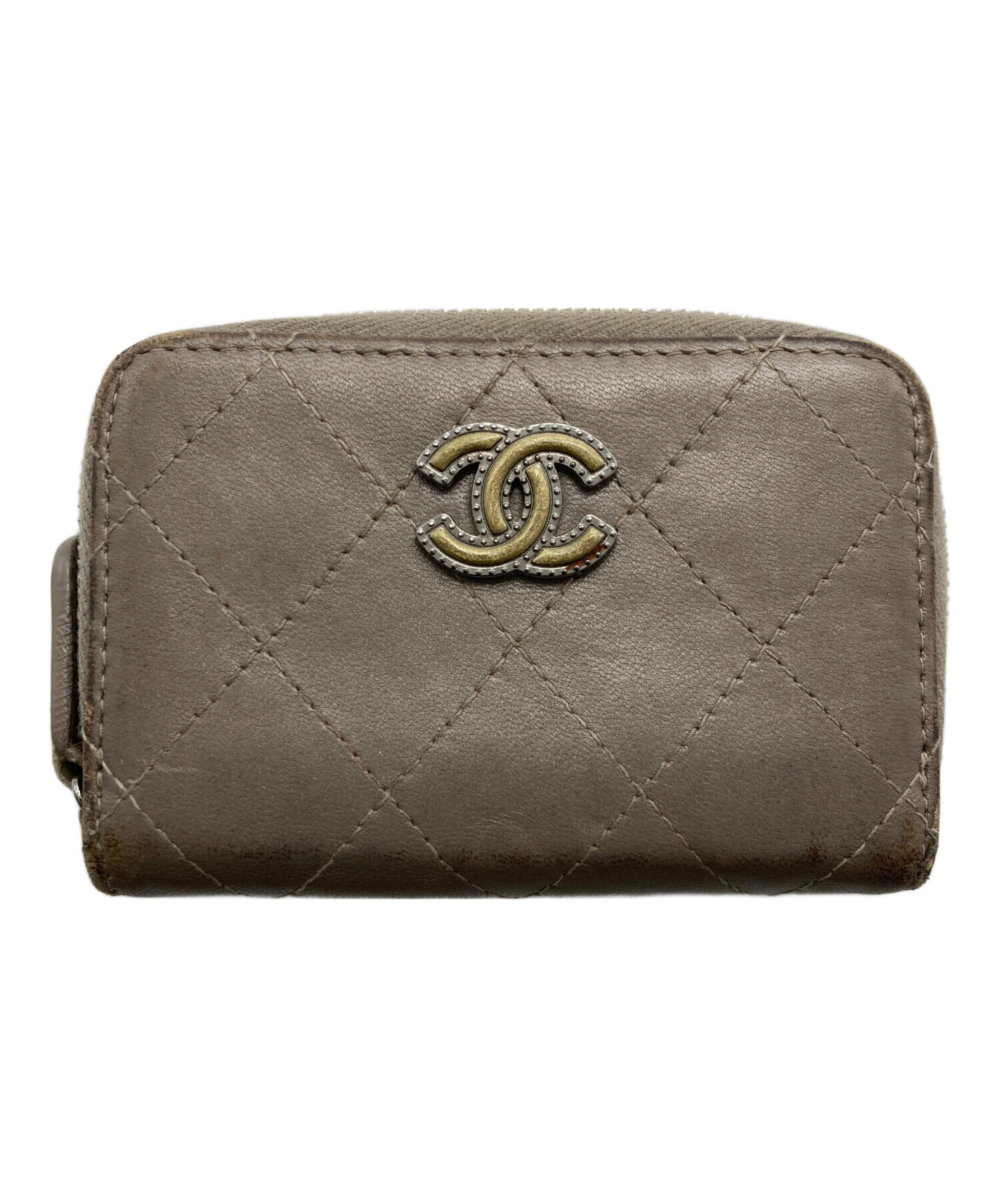 中古・古着通販】CHANEL (シャネル) マトラッセ ラムスキン カード 