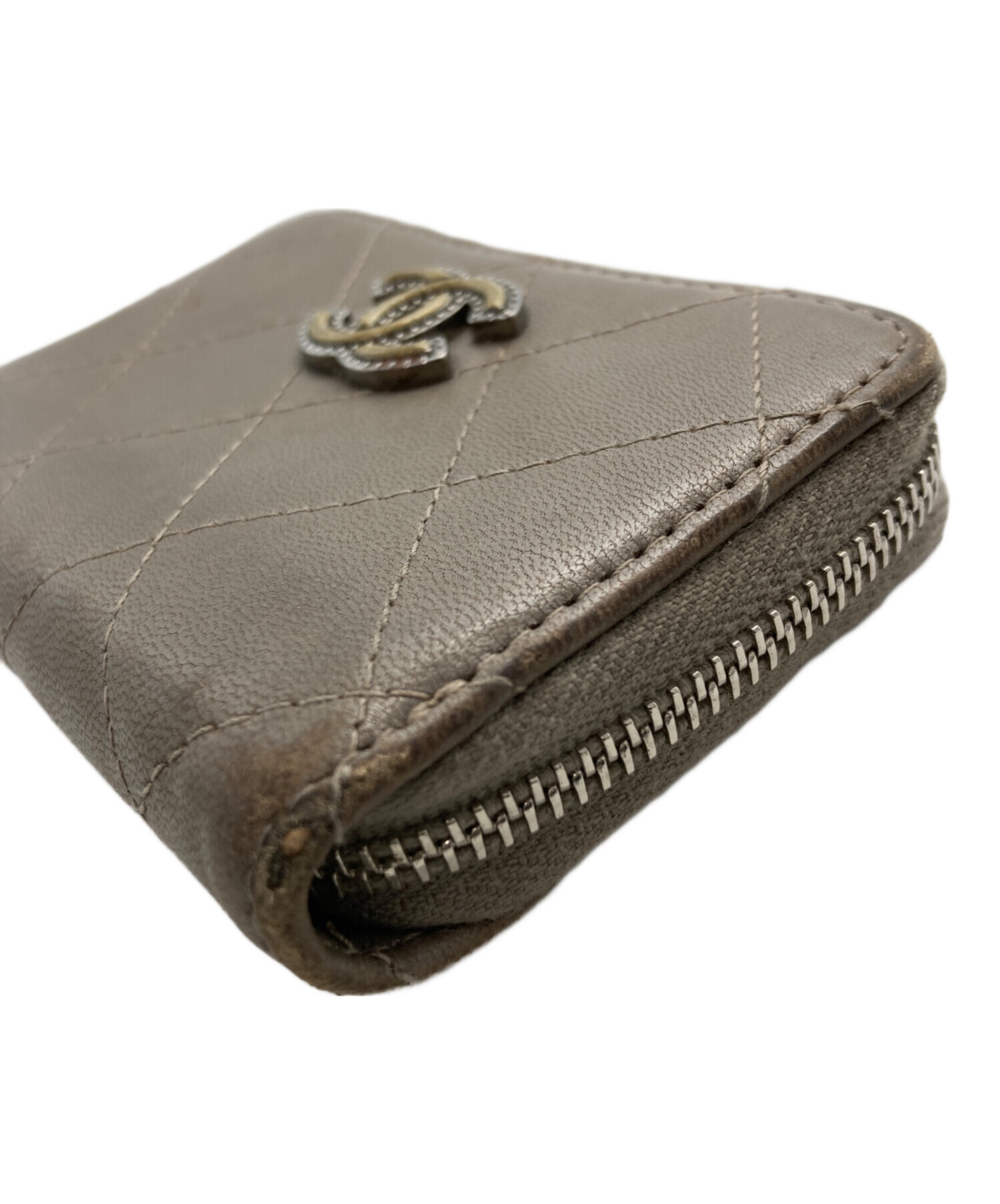 中古・古着通販】CHANEL (シャネル) マトラッセ ラムスキン カード 