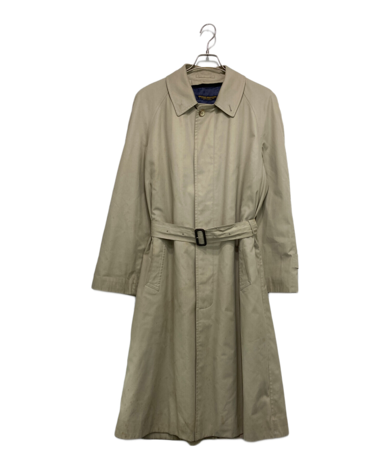 ブルックスブラザーズ トレンチコート ライナー カシミヤ ベージュ 42 XL 中古・古着通販】BROOKS BROTHERS (ブルックスブラザーズ) 80s