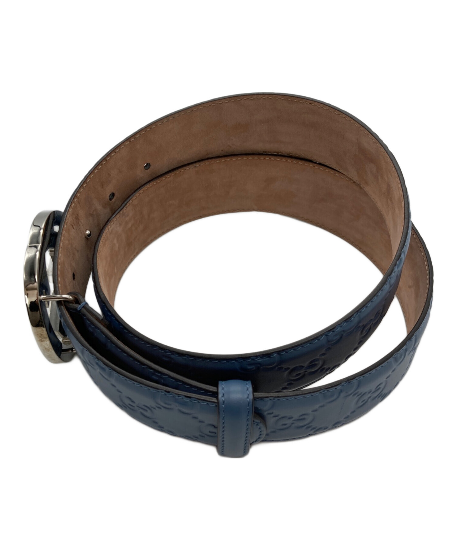 Hitoshi　GUCCI　グッチ　ベルト　インターロッキング 中古・古着通販】GUCCI (グッチ) インターロッキングG バックル付き