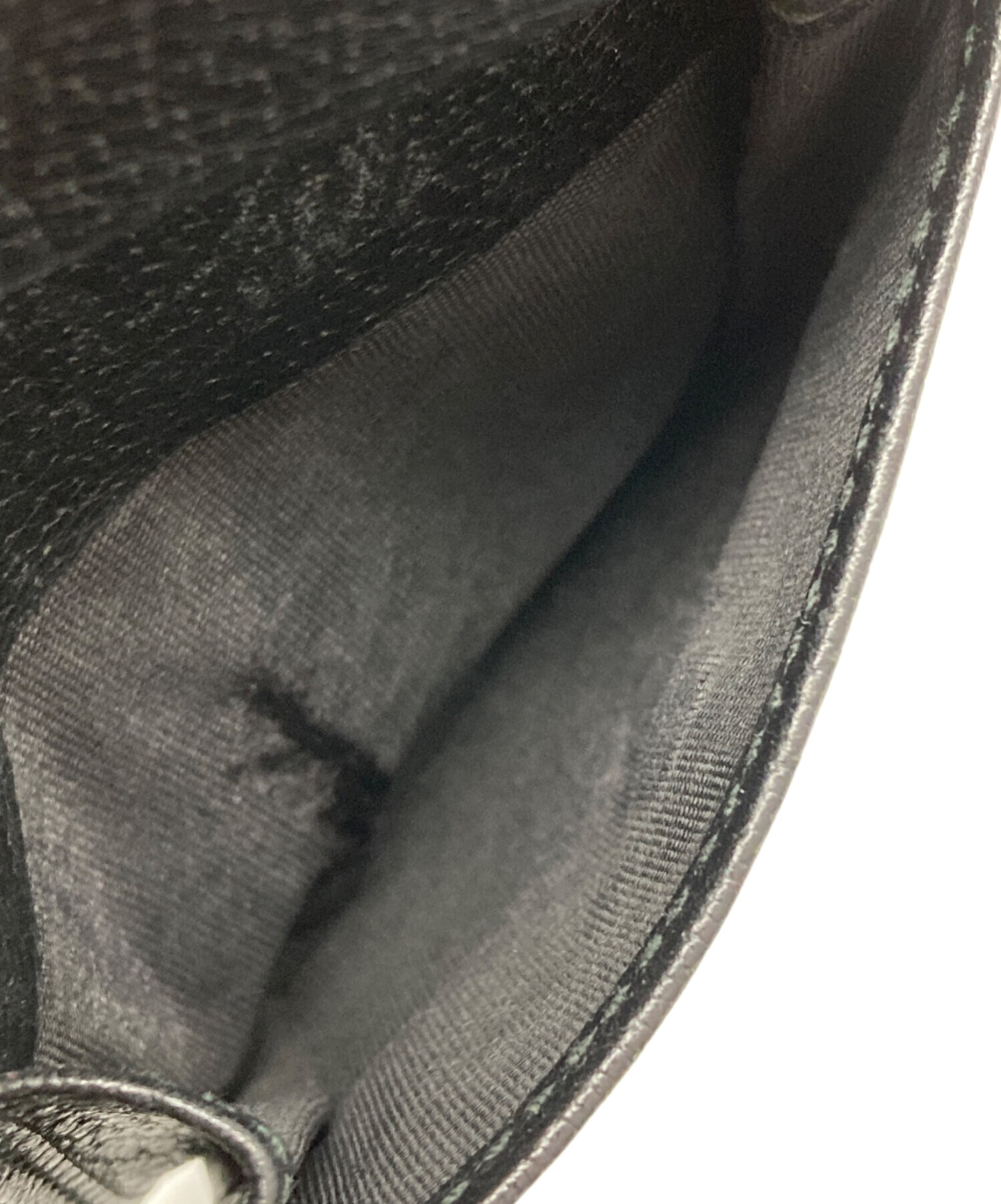 中古・古着通販】GUCCI (グッチ) 2つ折り財布 ブラック｜ブランド
