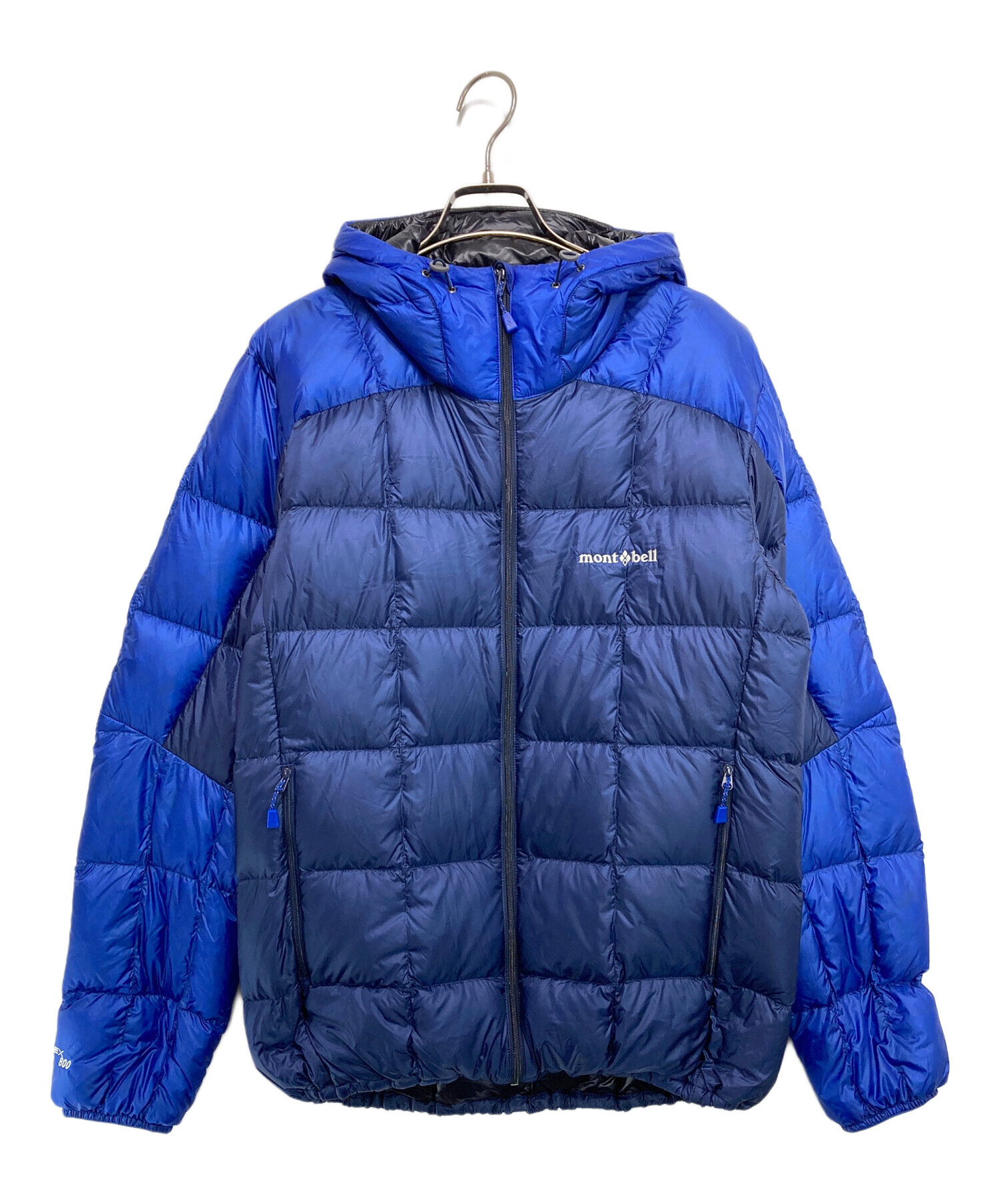 中古・古着通販】mont-bell (モンベル) スペリオダウン パーカ ブルー 