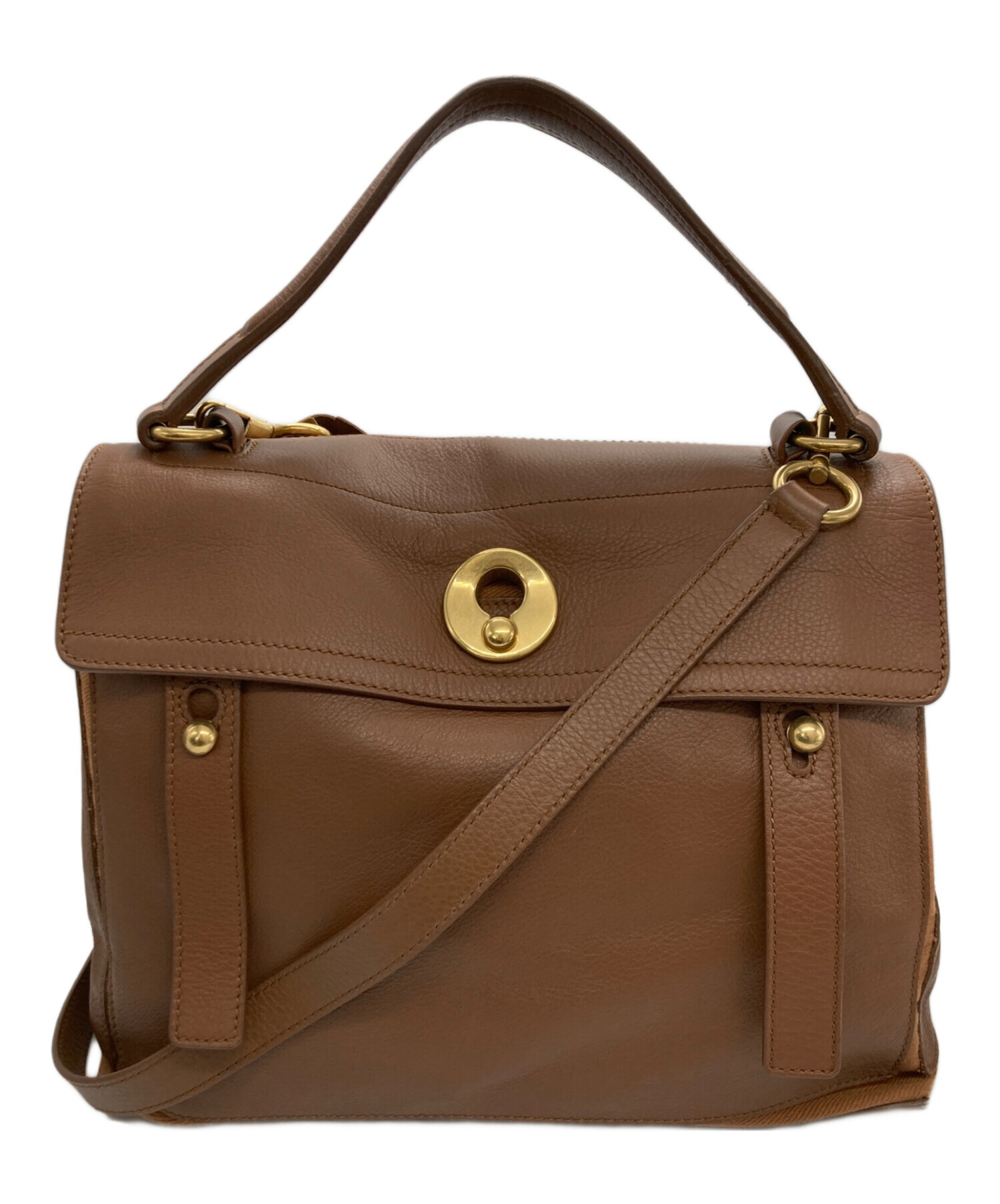 イブサンローラン　ミューズ　ブラウン 中古・古着通販】Yves Saint Laurent (イヴサンローラン) ミューズトゥ