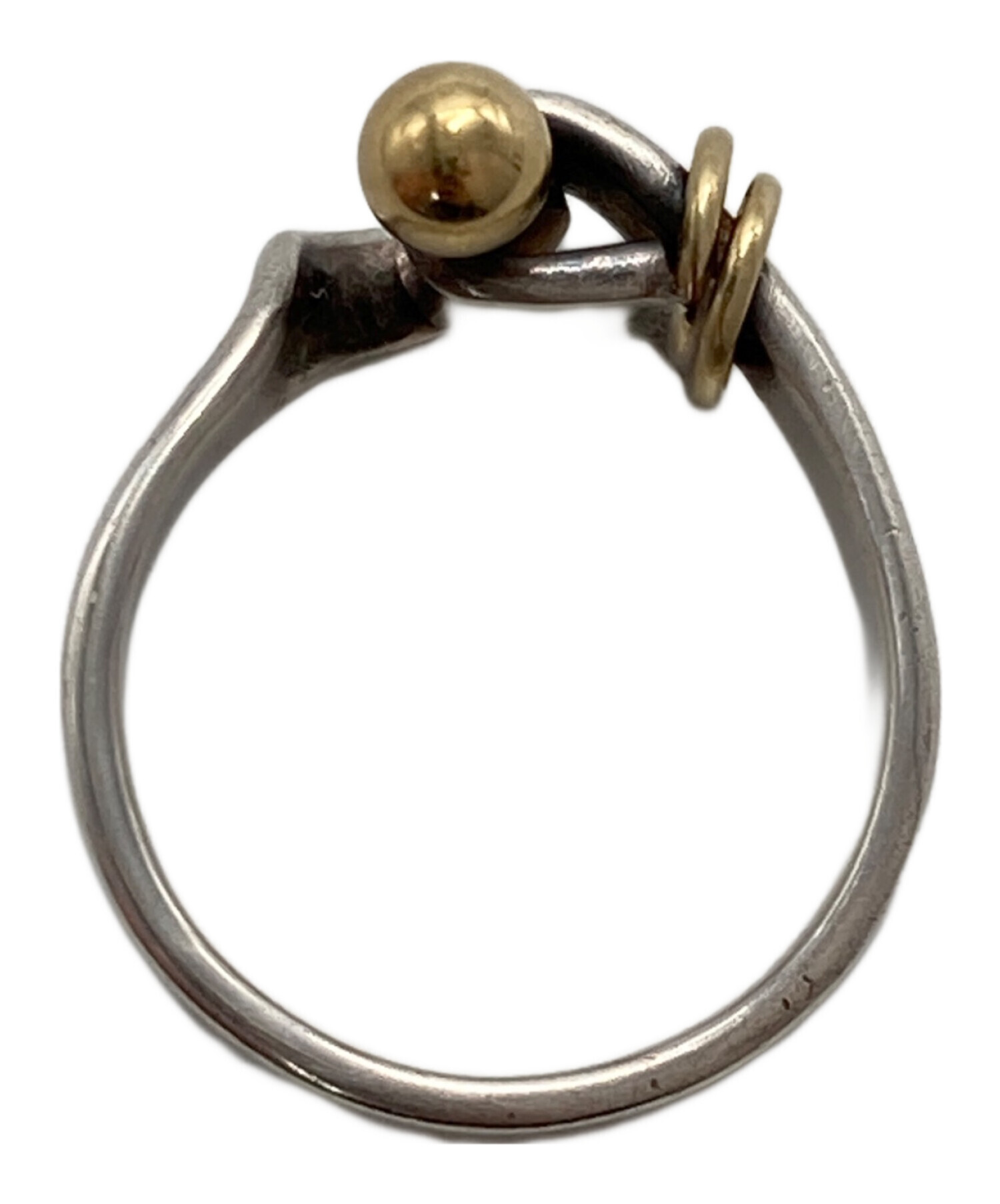 【リペア済み】Tiffany & Co ティファニー　フック&アイ　8号 中古・古着通販】TIFFANY & Co. (ティファニー) フック&アイ リング