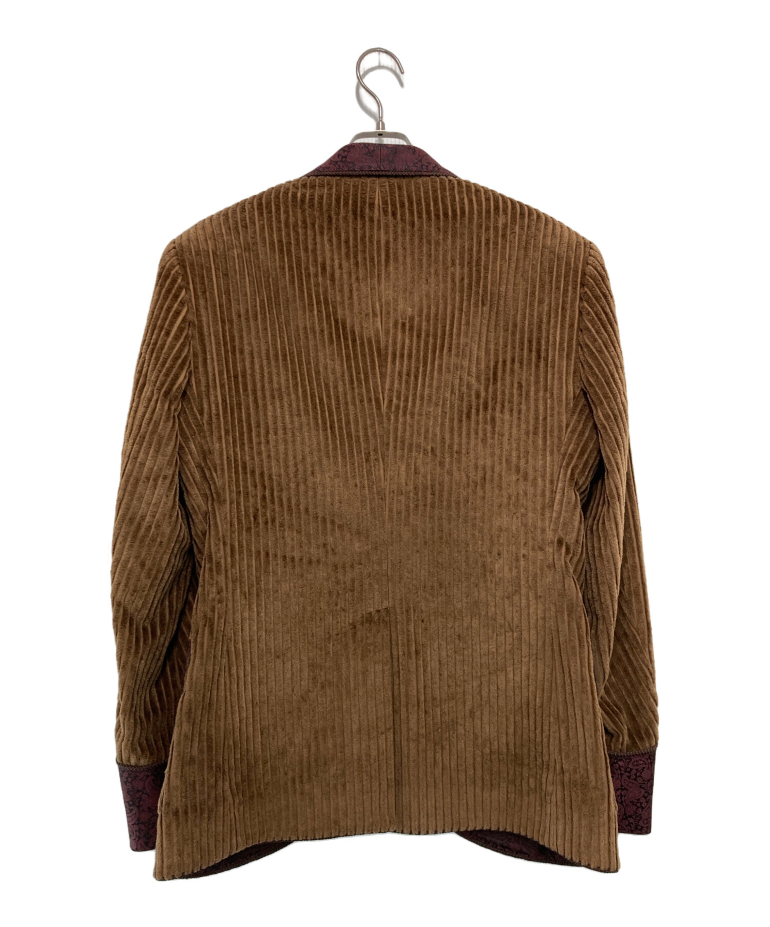 DOLCE&GABBANA ドルガバ コーデュロイ ダークブラウン サイズL DOLCE