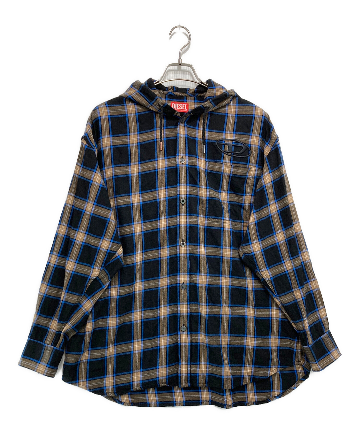 中古・古着通販】DIESEL (ディーゼル) S-DEWNY-HOOD-AJFI ブラック