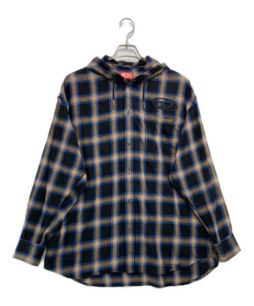 中古・古着通販】DIESEL (ディーゼル) S-DEWNY-HOOD-AJFI ブラック