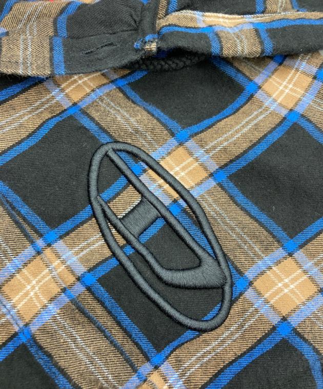 中古・古着通販】DIESEL (ディーゼル) S-DEWNY-HOOD-AJFI ブラック