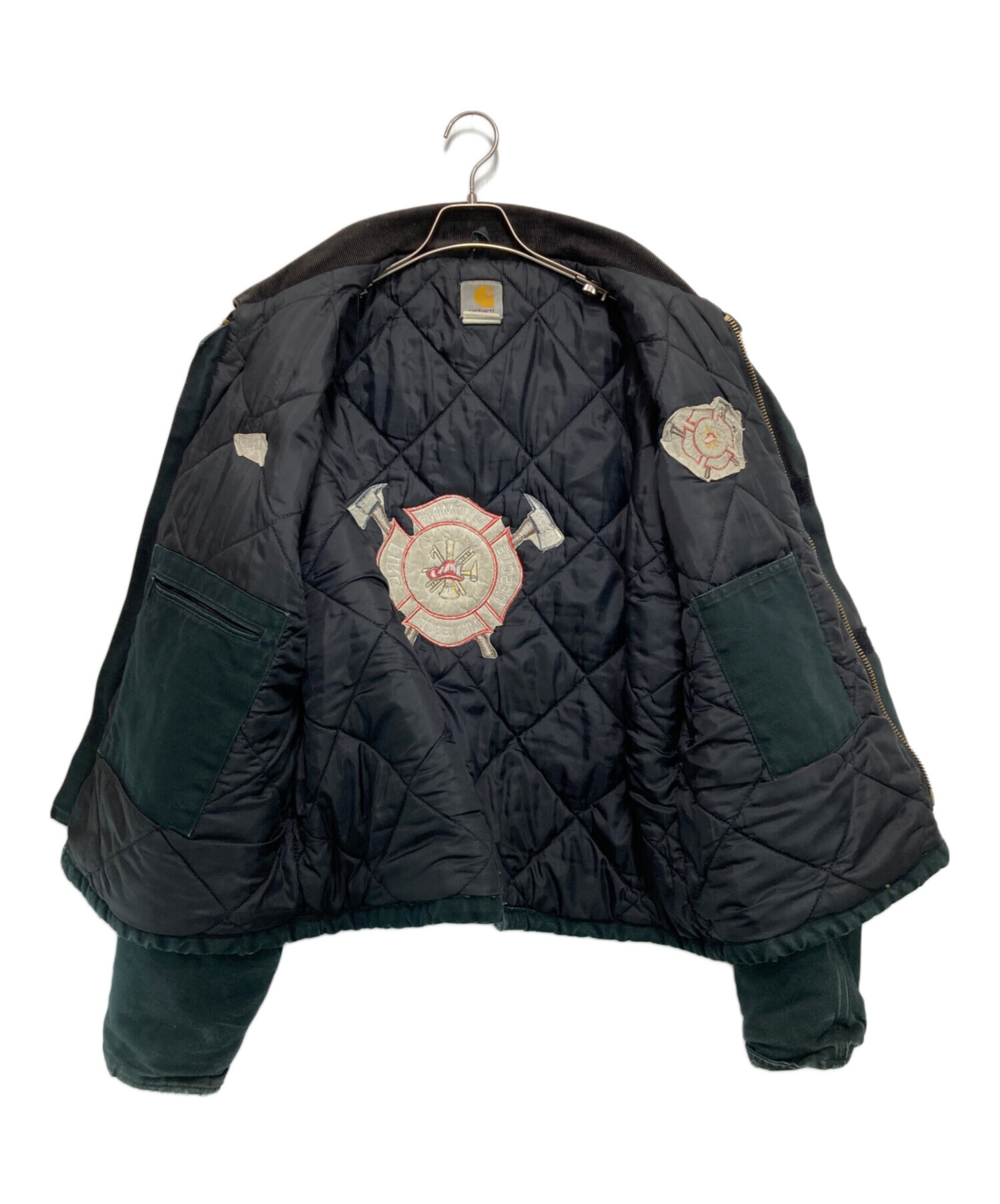 Carhartt カーハートトラディショナルジャケット ブラック 46 中古・古着通販】CarHartt (カーハート) トラディショナルジャケット