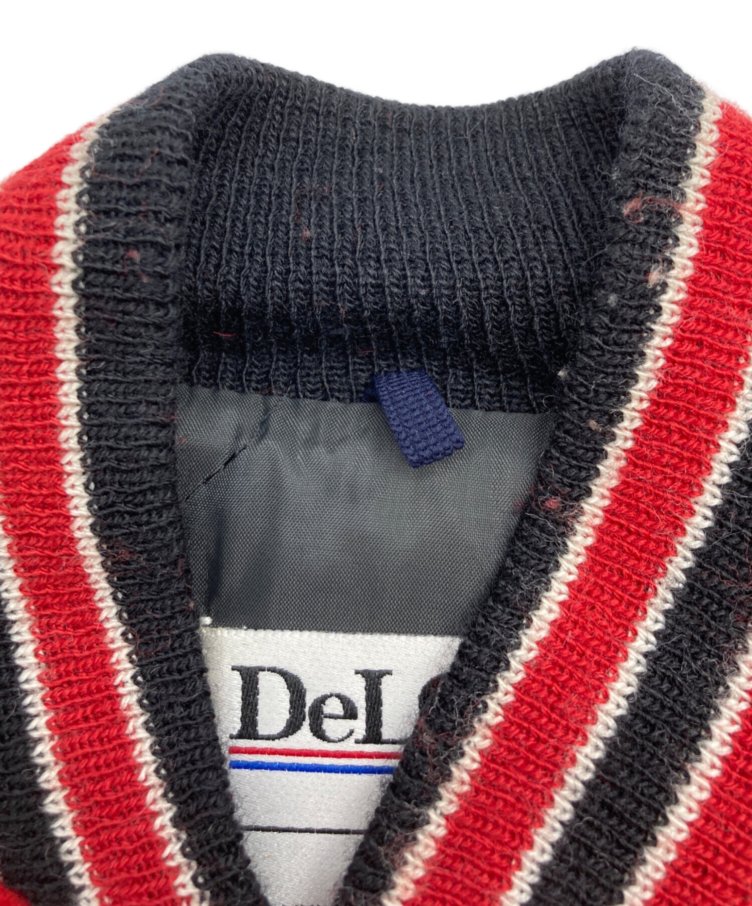 中古・古着通販】DeLong (デロング) スタジャン レッド サイズ:38