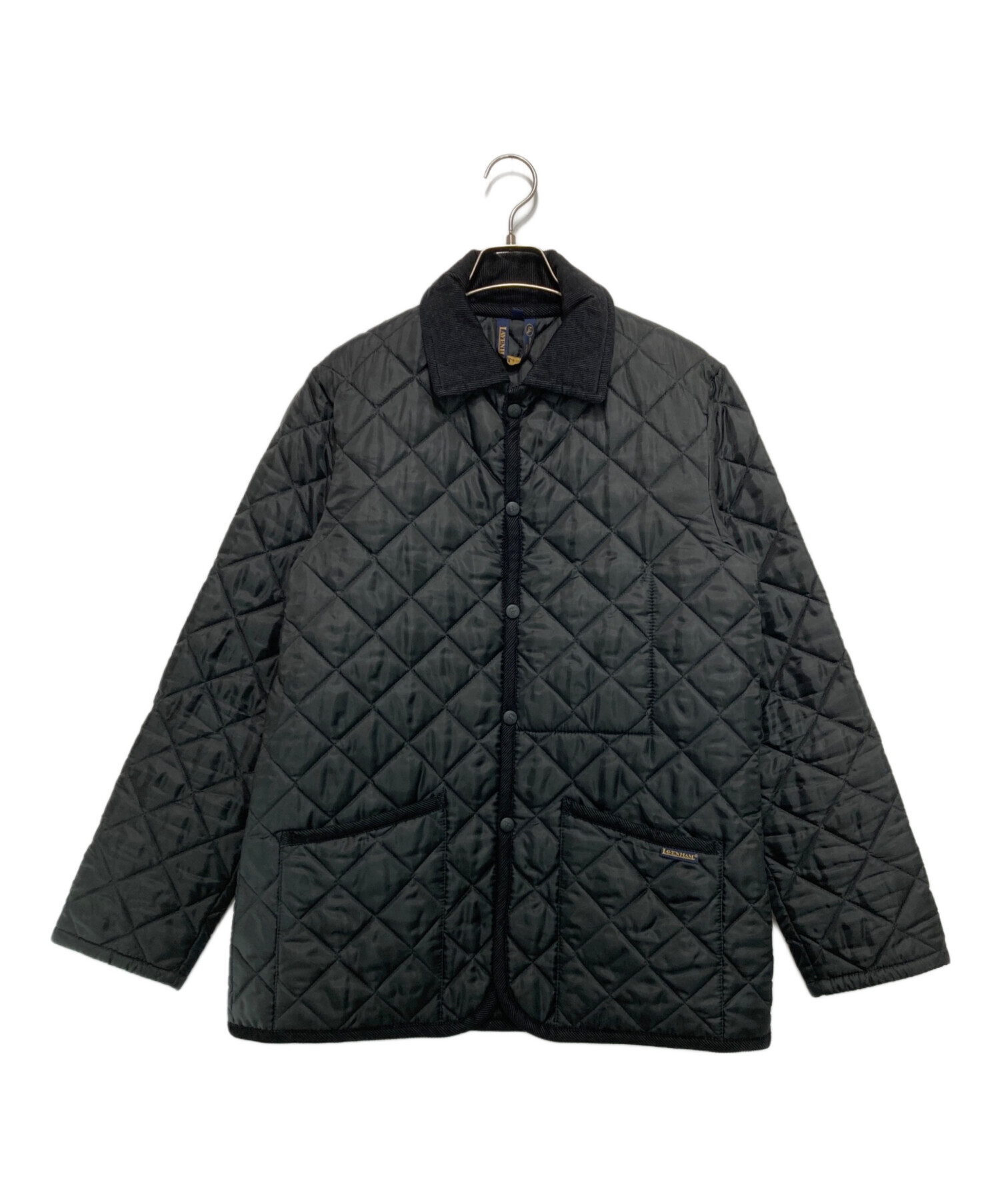中古・古着通販】LAVENHAM (ラベンハム) キルティングコート ブラック 