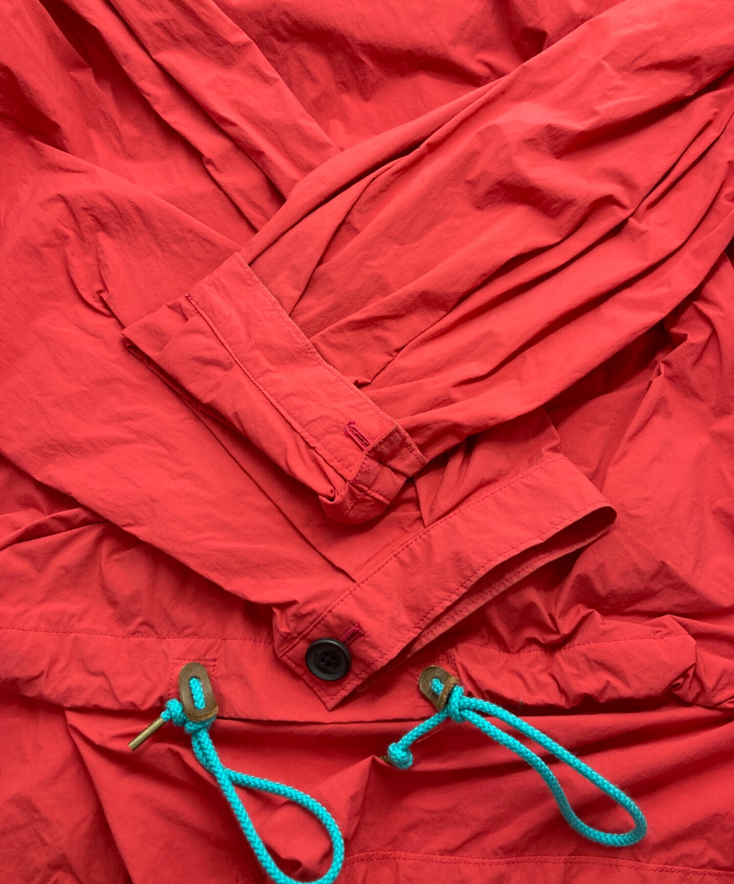 中古・古着通販】KOLOR (カラー) DYED NYLON PULLOVER ANORAK レッド