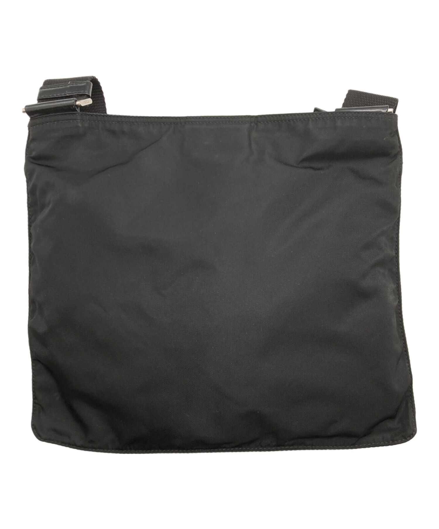 中古・古着通販】PRADA (プラダ) ナイロンサコッシュ ブラック