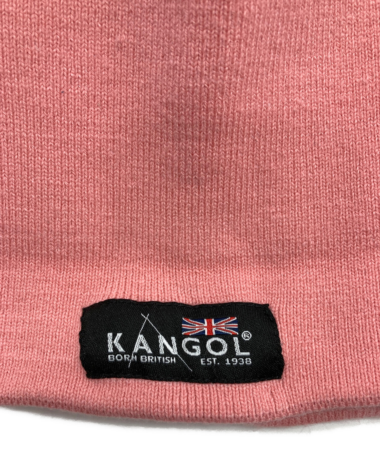 美品 KANGOL YAGI ビーニー ニットキャップ うさ耳 ラビット ピンク 中古・古着通販】KANGOL (カンゴール) YAGI Rabbit Ears Cuffed Beanie