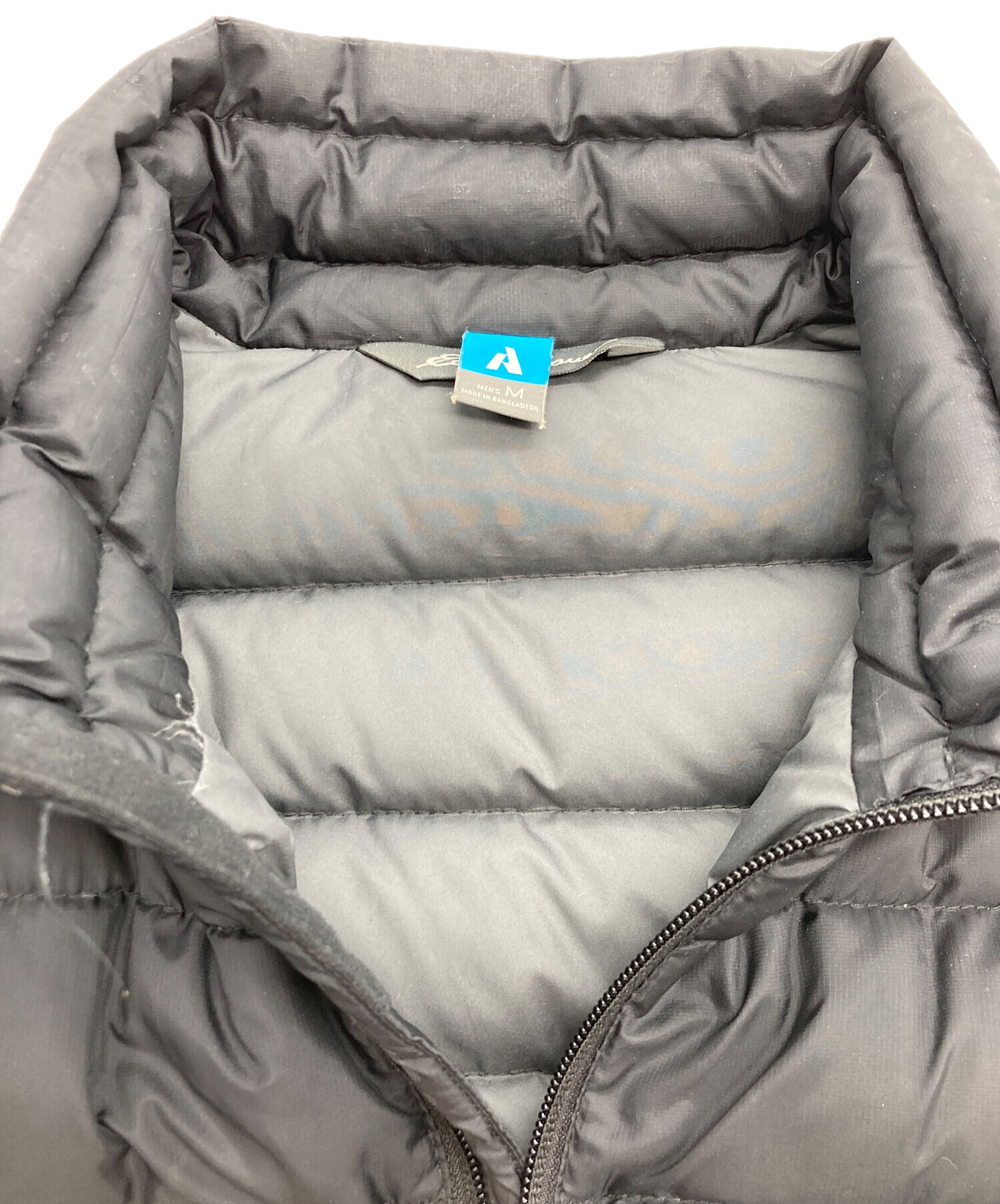 中古・古着通販】Eddie Bauer (エディーバウアー) ダウンベスト グレー