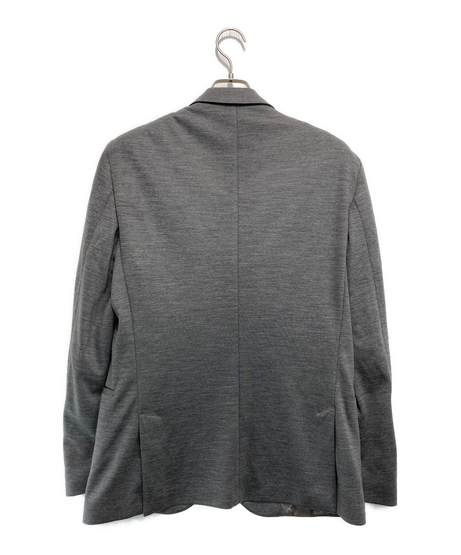 ◎美品◎ HUGO BOSS ウール テーラードジャケット グレー ヒューゴボス 90s オールド USA製 ウール テーラードジャケット