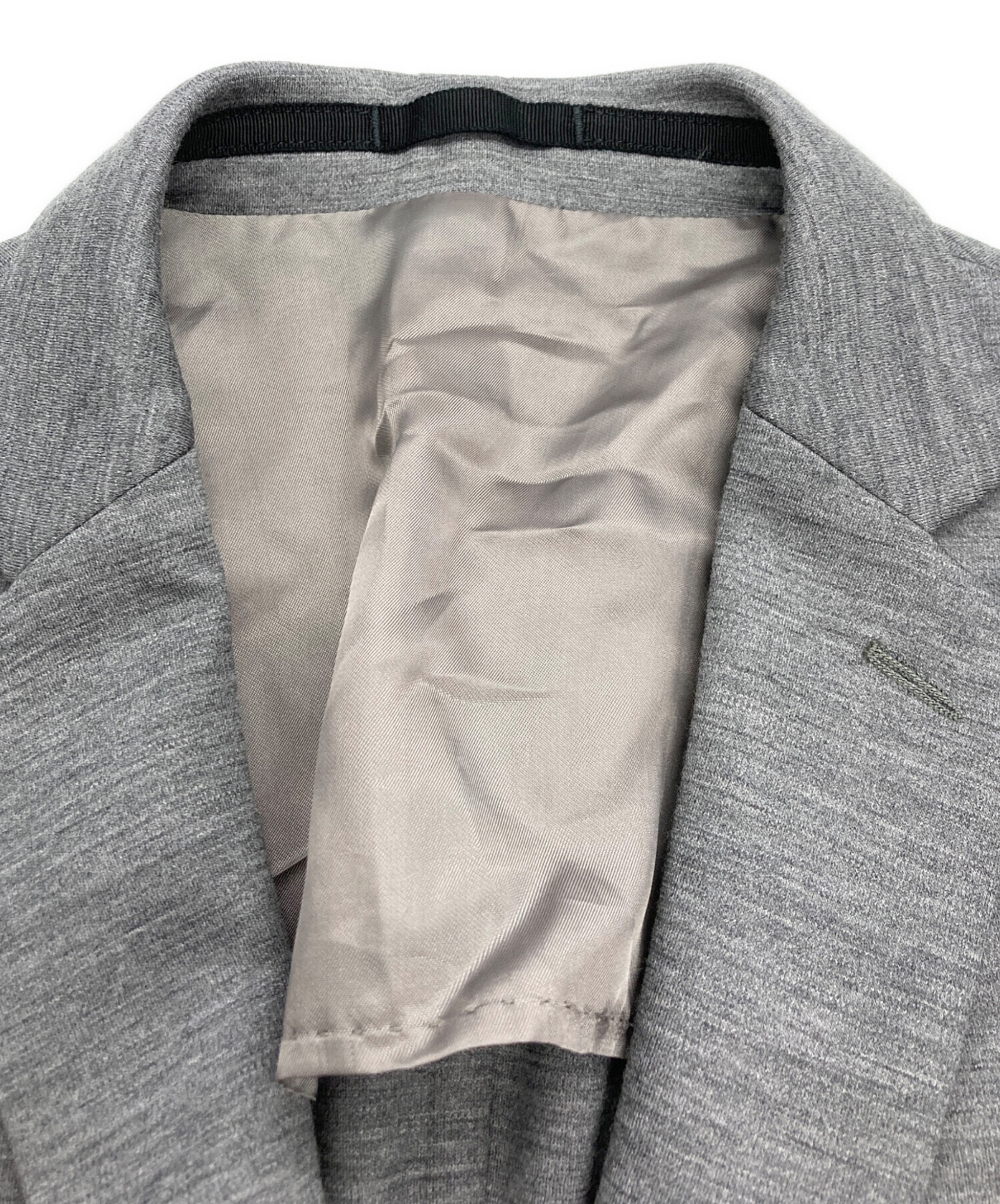 ◎美品◎ HUGO BOSS ウール テーラードジャケット グレー 中古・古着通販】BOSS HUGO BOSS (ボス ヒューゴボス) ウール