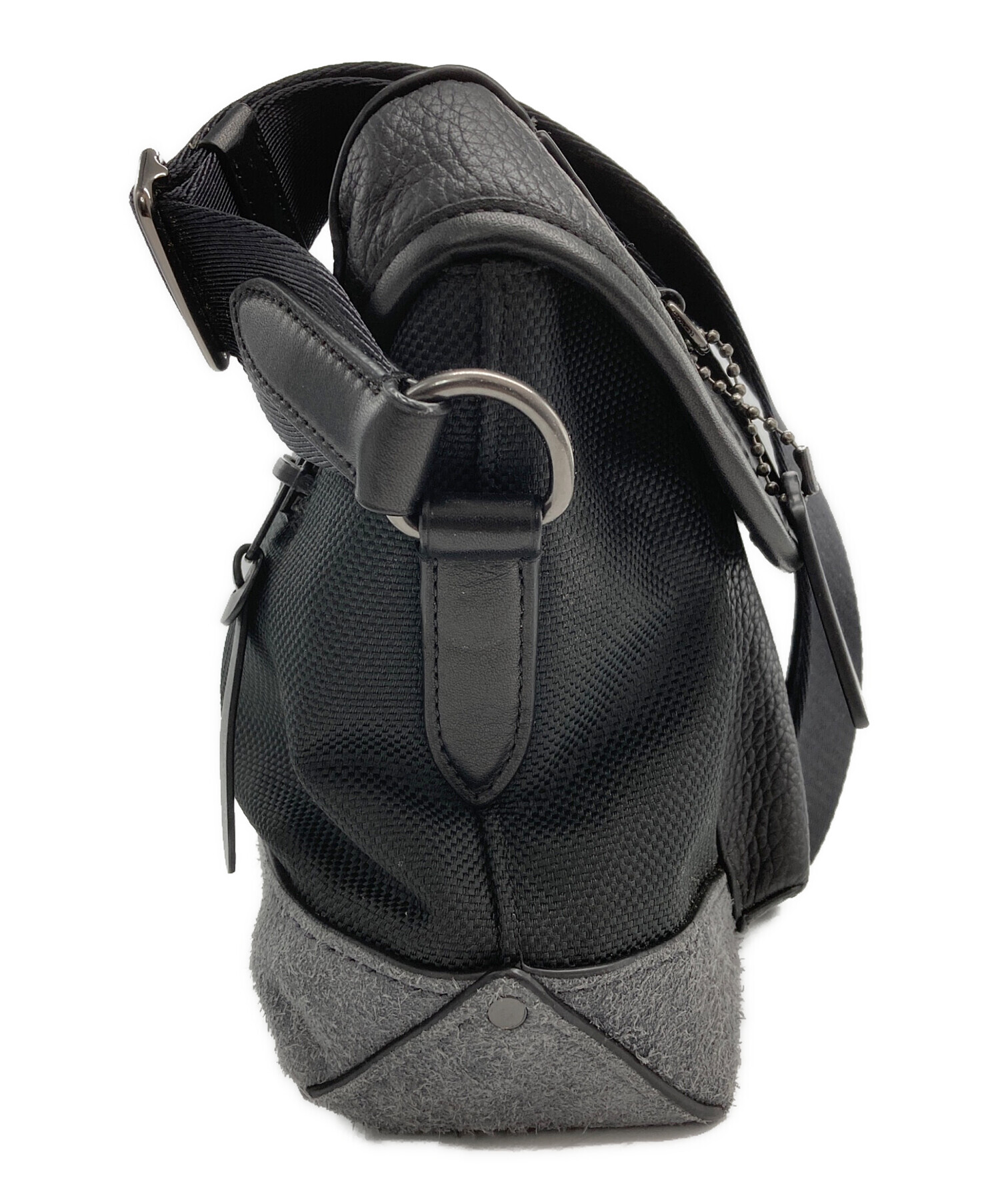 中古・古着通販】COACH (コーチ) MANHATTAN BIKE BAG ブラック 