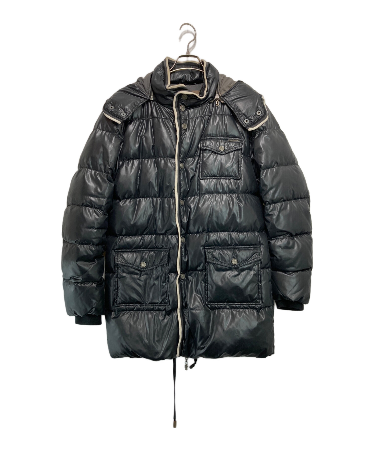 中古・古着通販】GALLIANO (ガリアーノ) バックロゴダウンコート 