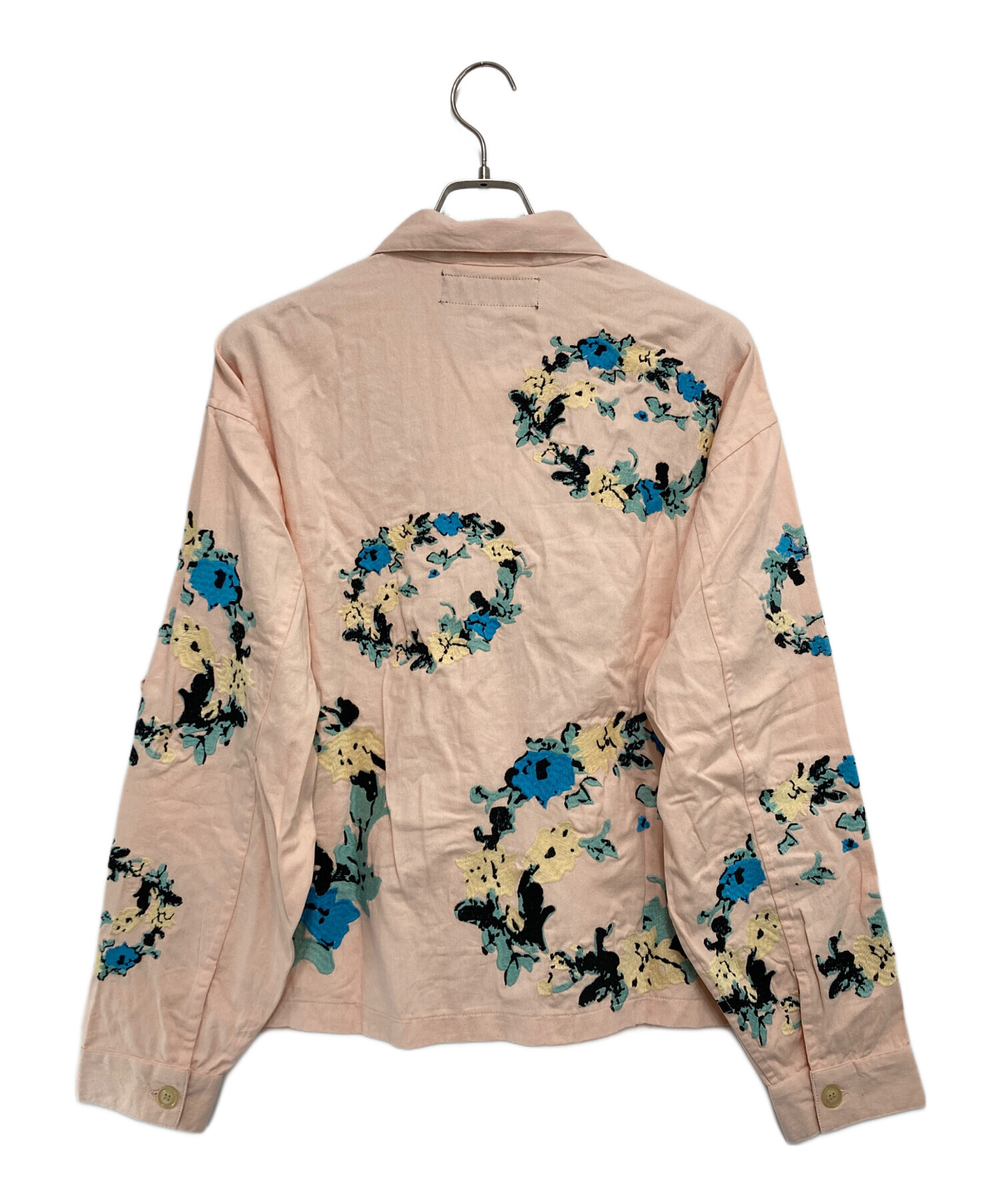 中古・古着通販】flagstuff (フラグスタフ) FLOWER EMBROIDERY JACKET 