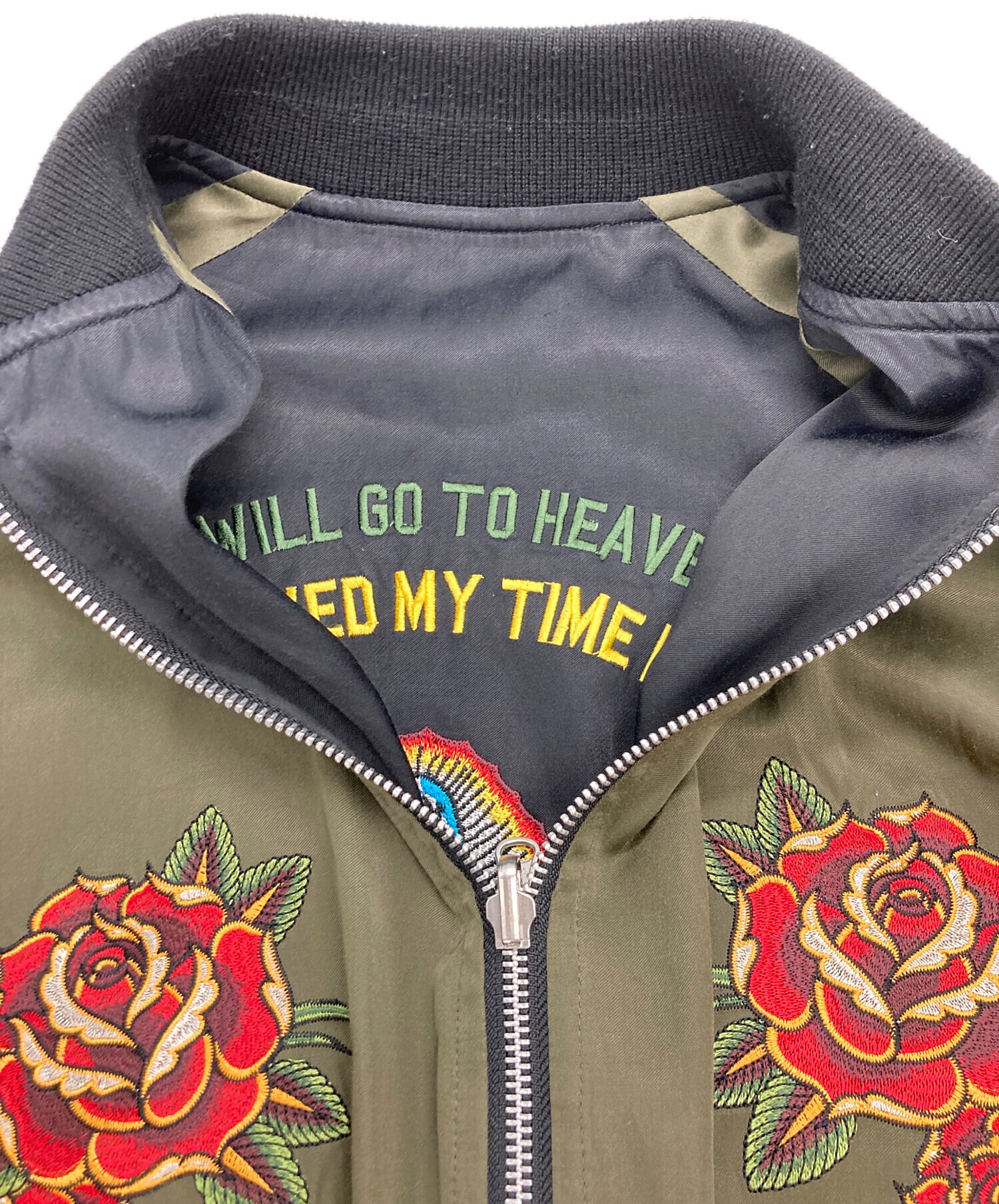 CRIMIE スカジャン Mサイズ 中古・古着通販】THE CRIMIE (ザ クライミー) スタジャン ブラック