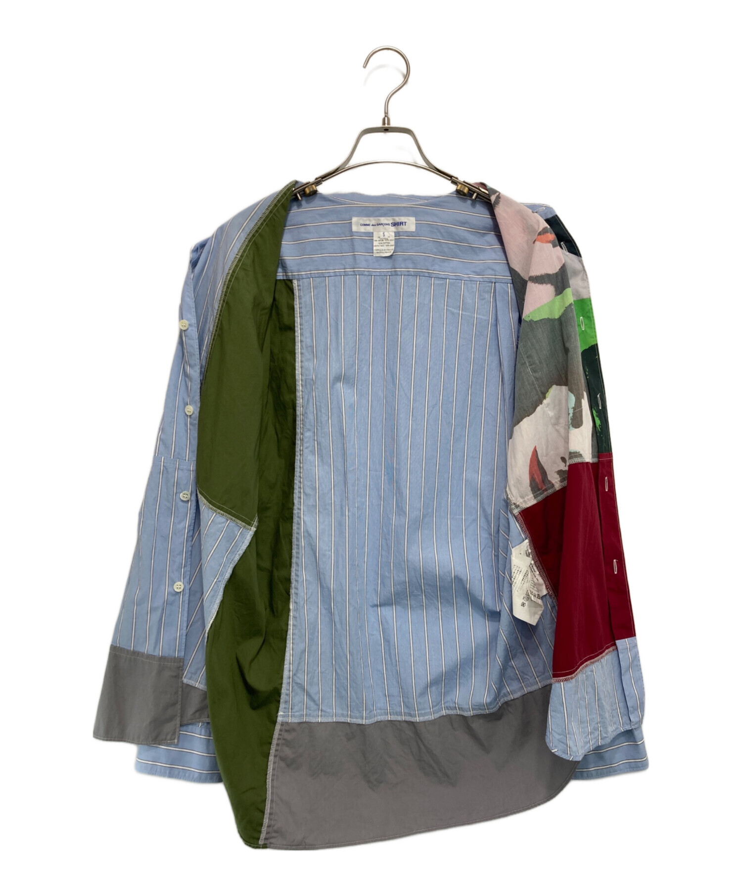 COMME des GARCONS SHIRT × Andy Warhol / 24SS/長袖シャツ/S/コットン/BRD/総柄/FM-B003// 中古・古着通販】COMME des GARCONS SHIRT (コムデギャルソンシャツ