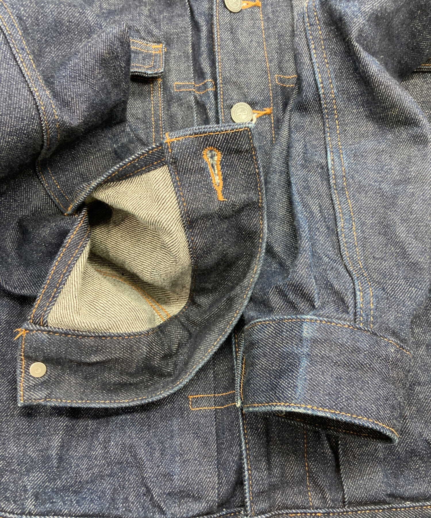 中古・古着通販】A.P.C. (アーペーセー) VESTE JEAN WORK/デニムワーク