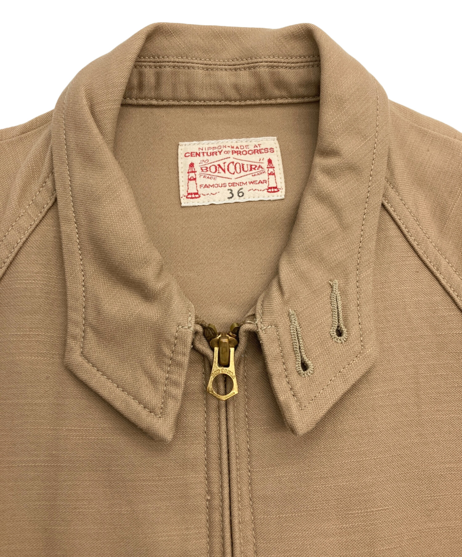 BONCOUR ベージュ スイングトップ　38 BONCOURA / SWING TOP | ARCH STELLAR PLACE