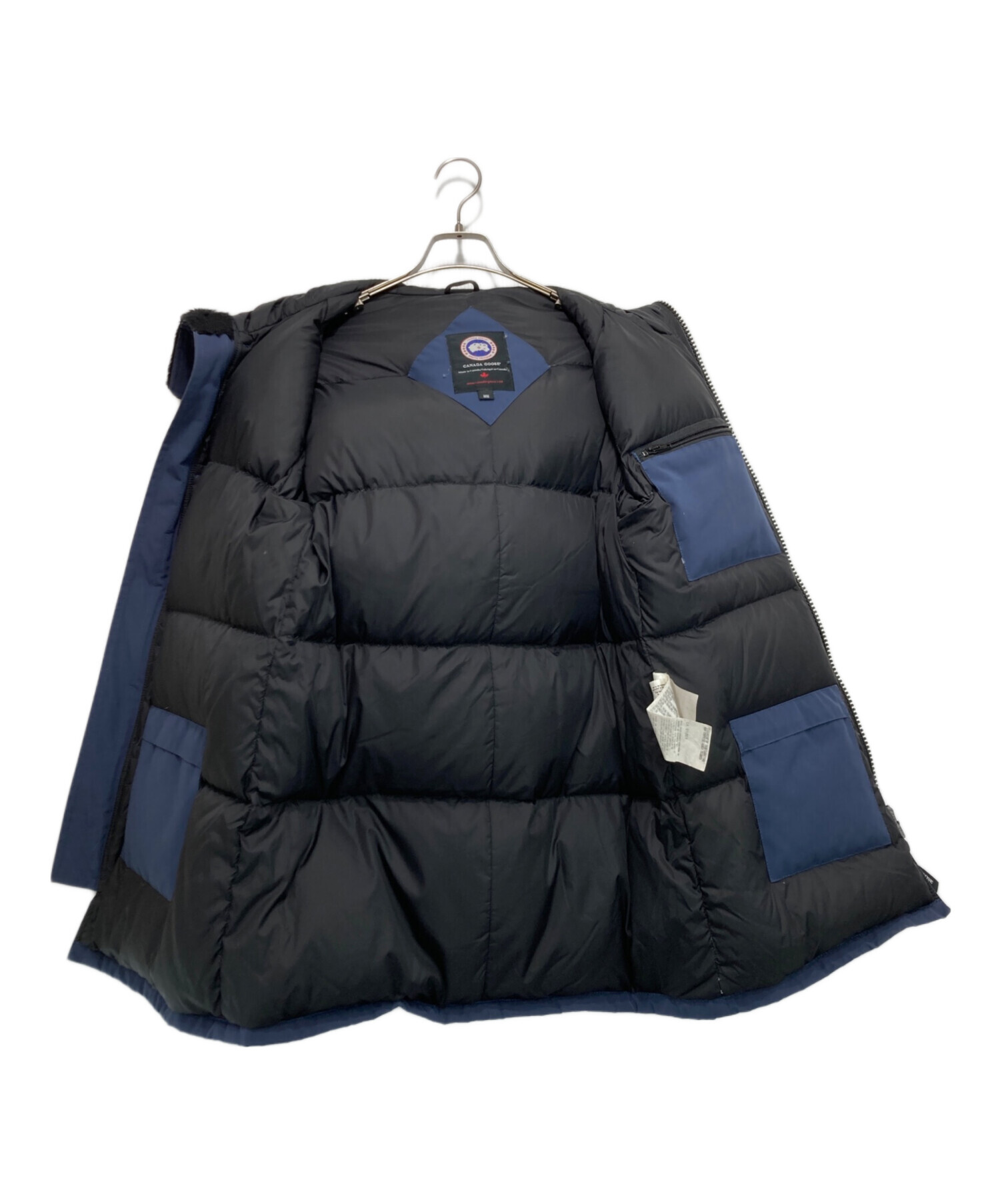 中古・古着通販】CANADA GOOSE (カナダグース) JASPER PARKA ネイビー 