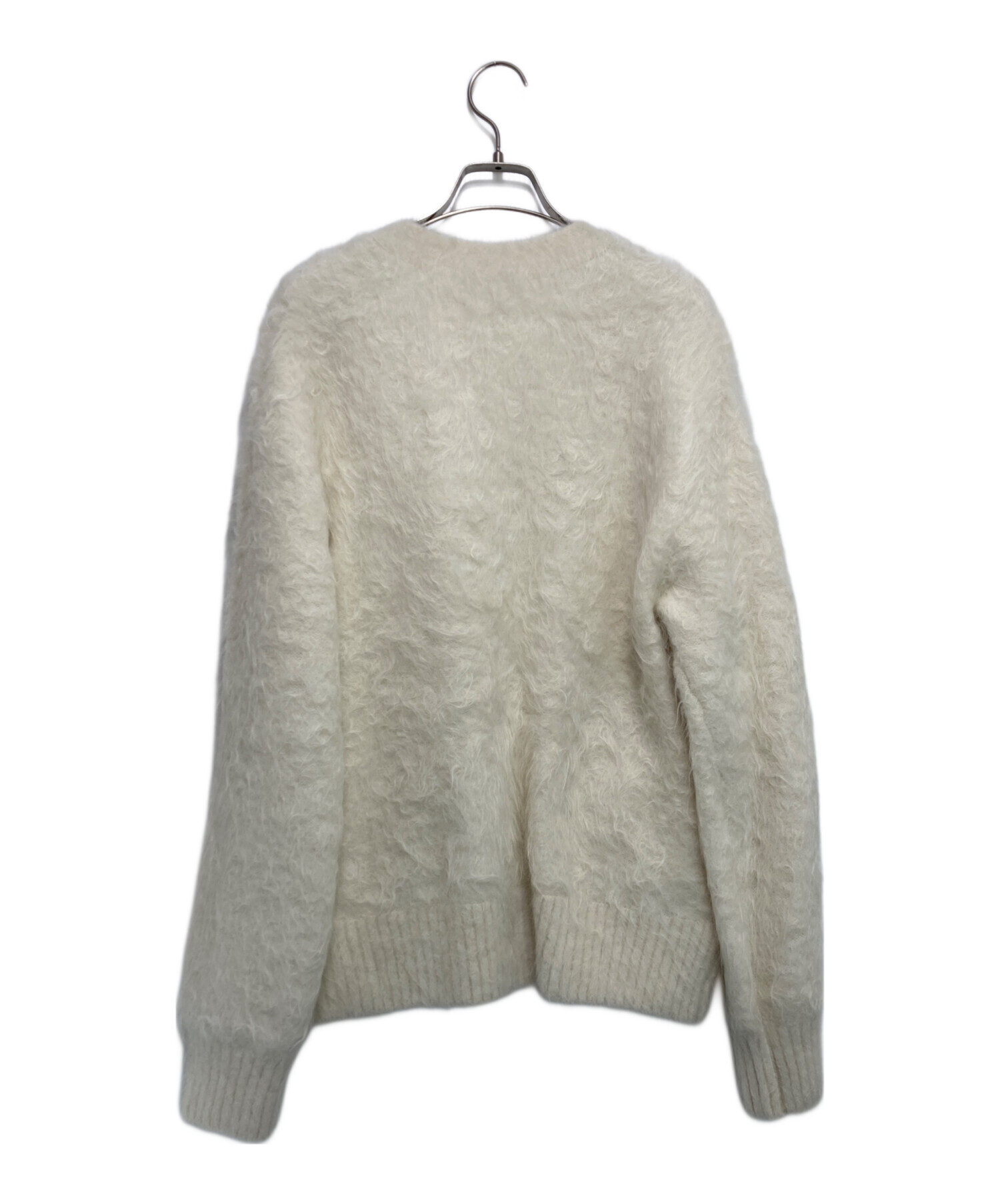 【未使用品】アニュアンス　アルパカニットカーディガン アニュアンス anuans *スーリーアルパカニットカーディガン （PURPLE