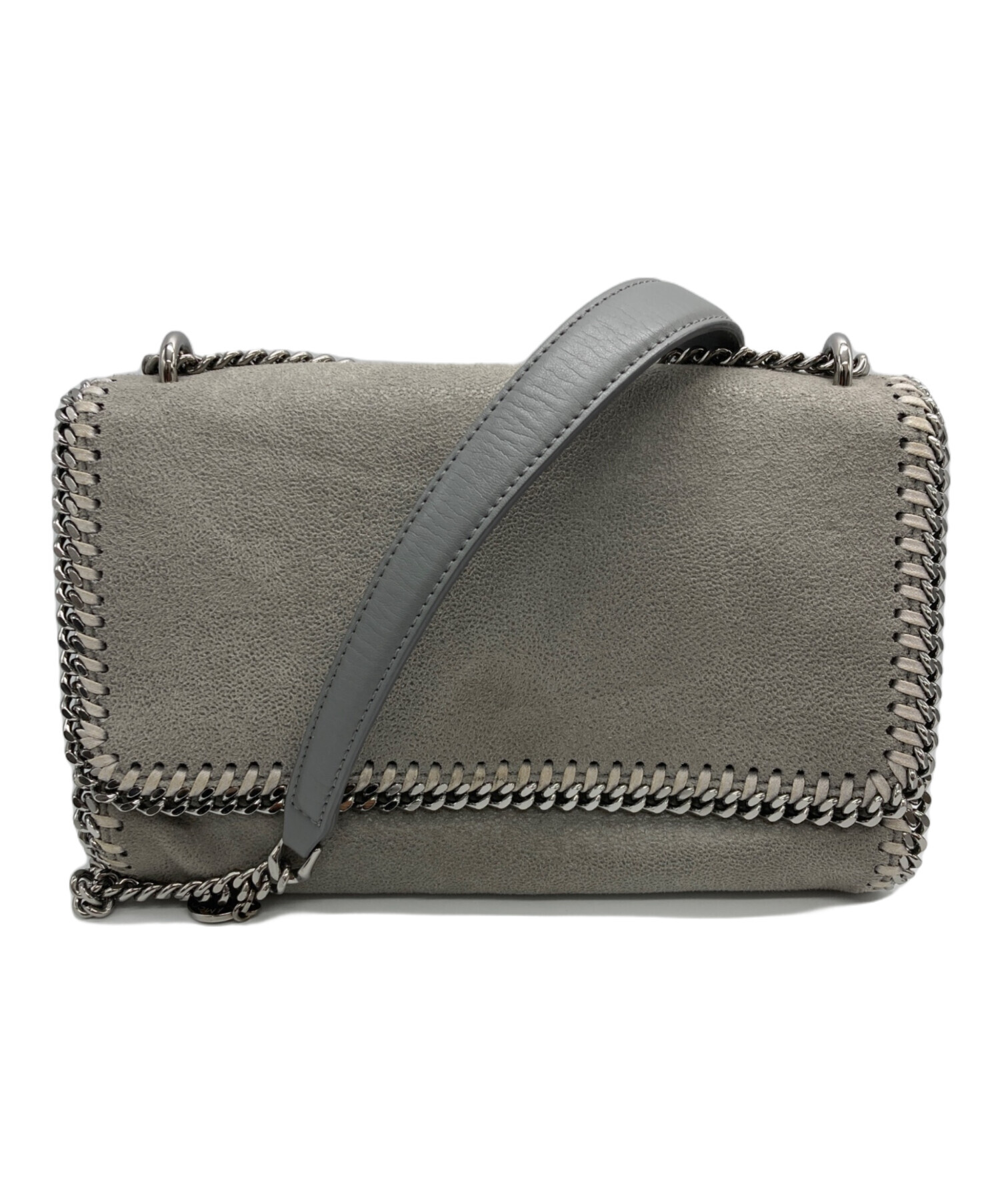 STELLA McCARTNEY ショルダーバッグ  グレー 【古着】【中古】【送料無料】 Stella McCartney - STELLA McCARTNEY ショルダーバッグ グレー 【古着