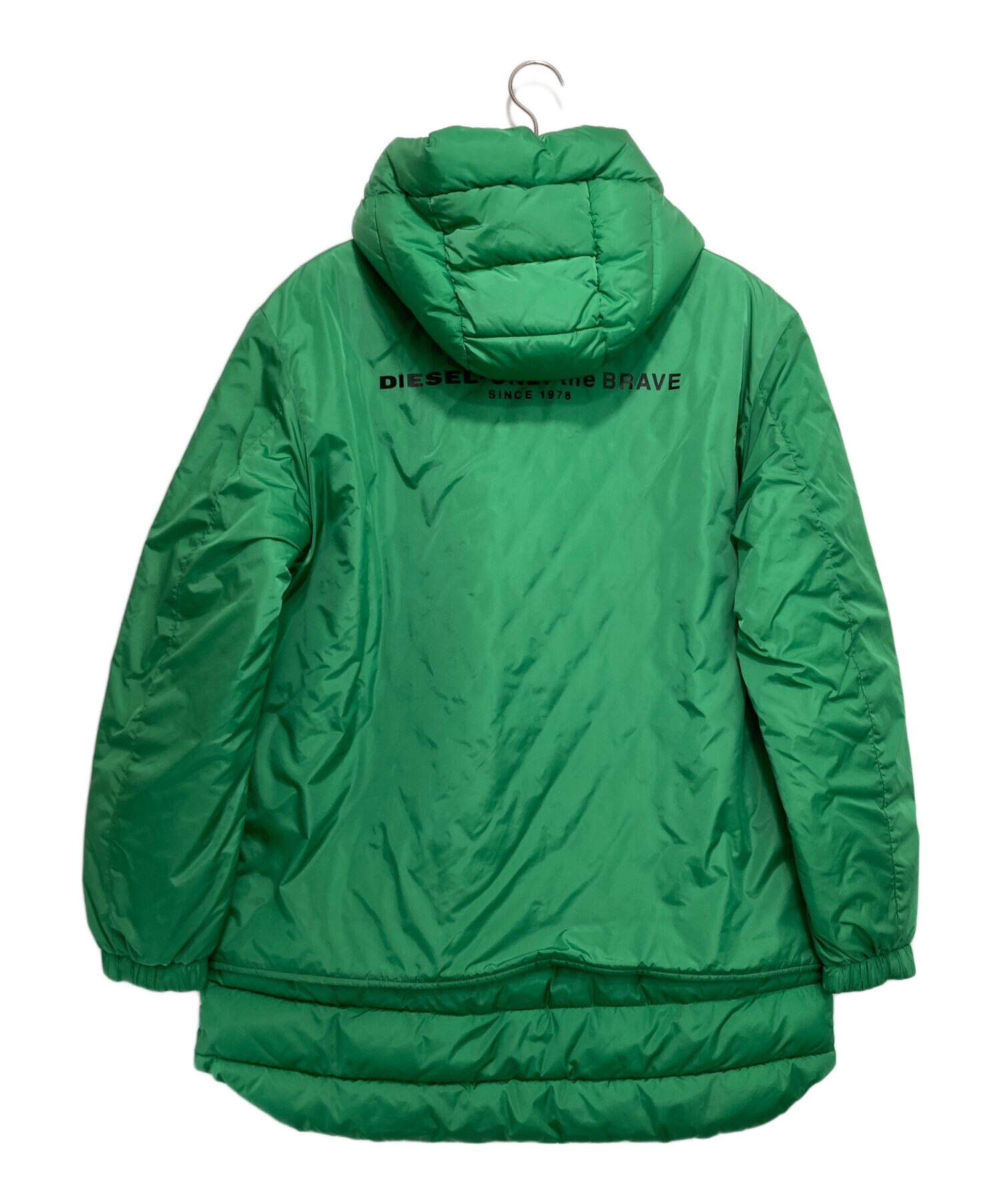 中古・古着通販】DIESEL (ディーゼル) 中綿ジャケット グリーン サイズ 