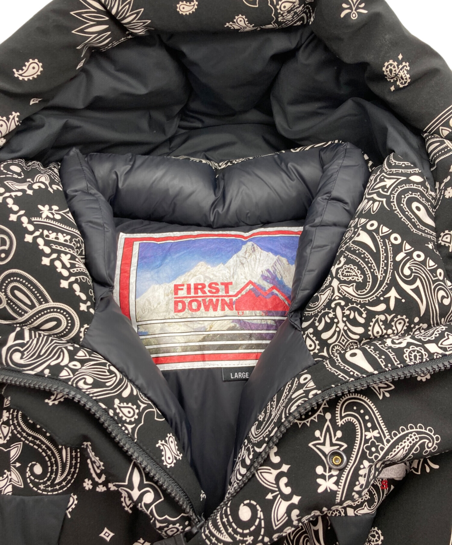 中古・古着通販】FIRST DOWN (ファーストダウン) バンダナダウン 