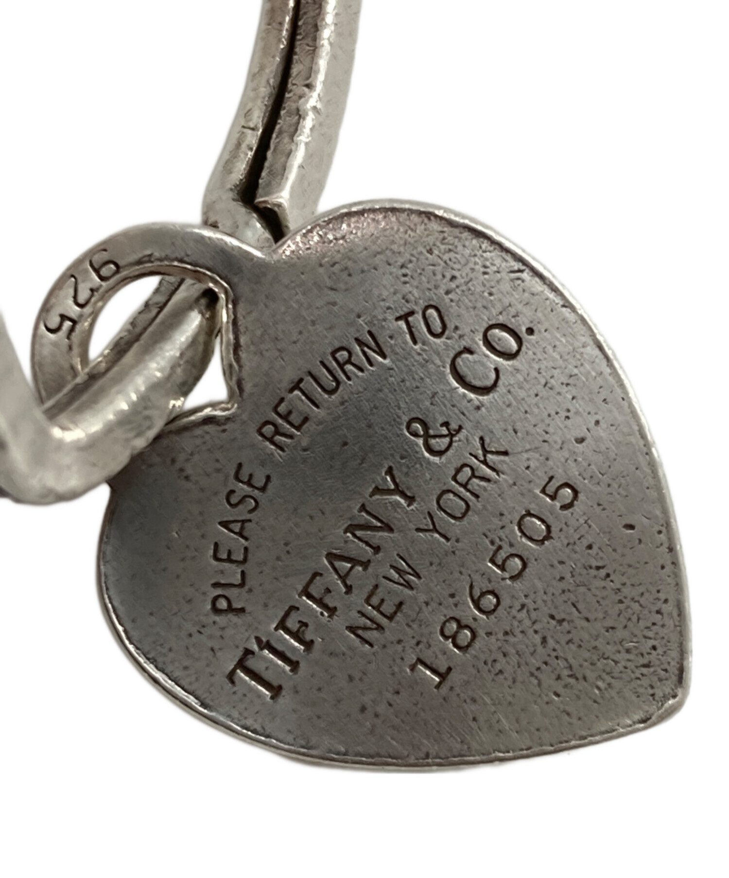 【未使用】TIFFANY ティファニー キーホルダー キーリング ペンダント 中古・古着通販】Tiffany & Co. (ティファニー) ハートモチーフ
