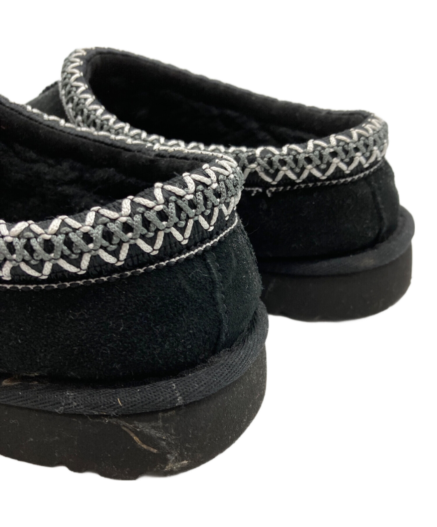 中古・古着通販】UGG (アグ) タスマン スリッポン ブラック サイズ:25