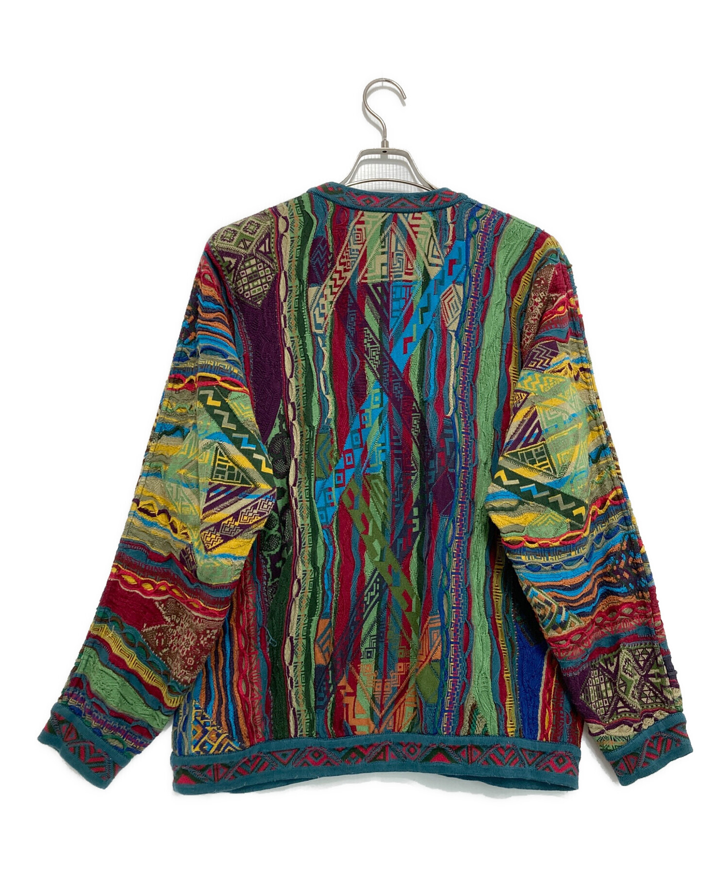 中古・古着通販】Coogi (クージー) 3Dニット マルチカラー サイズ:M